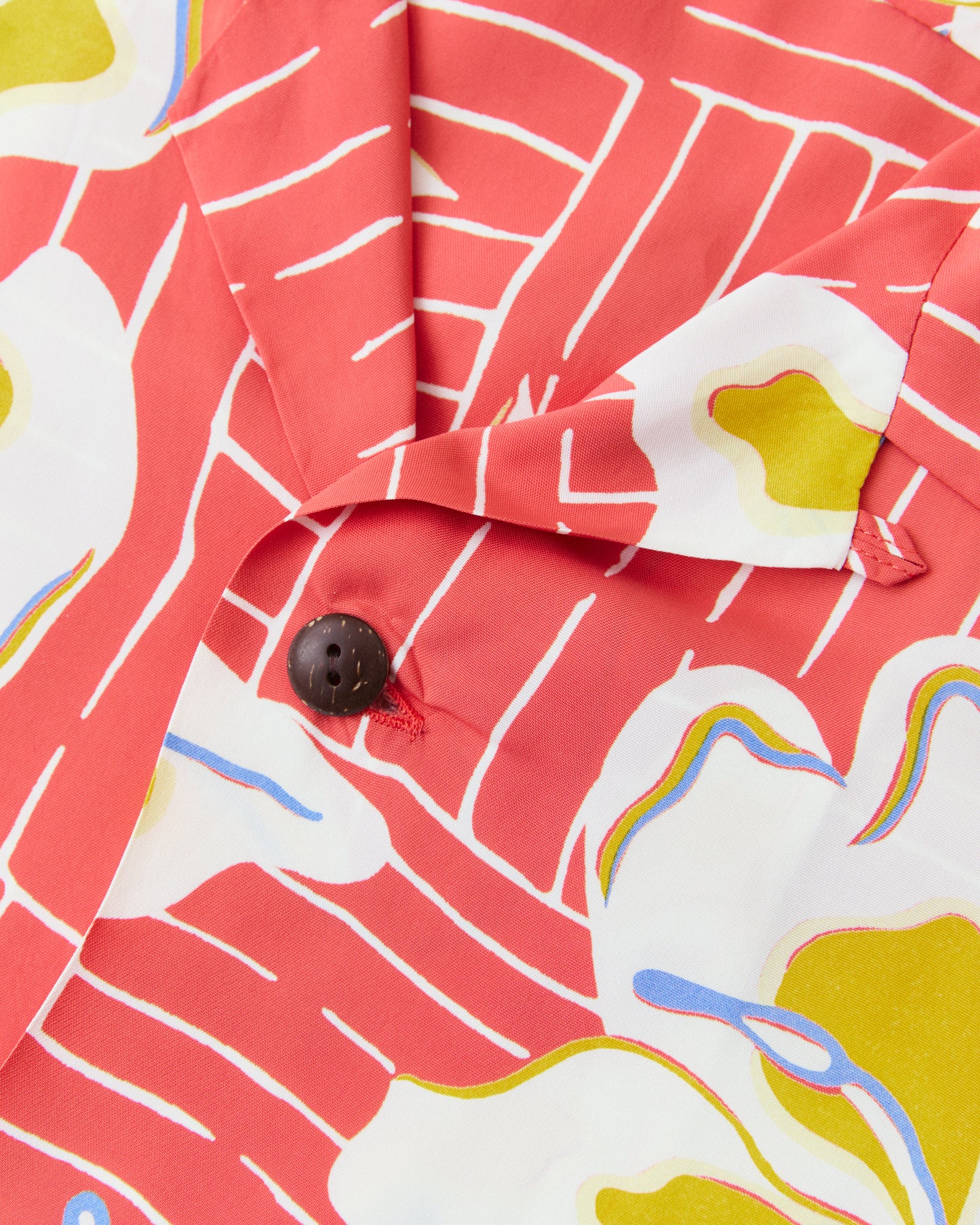 Sun Surf SS39615 Rayon Hawaiian Short Sleeve Shirt "White Ginger"