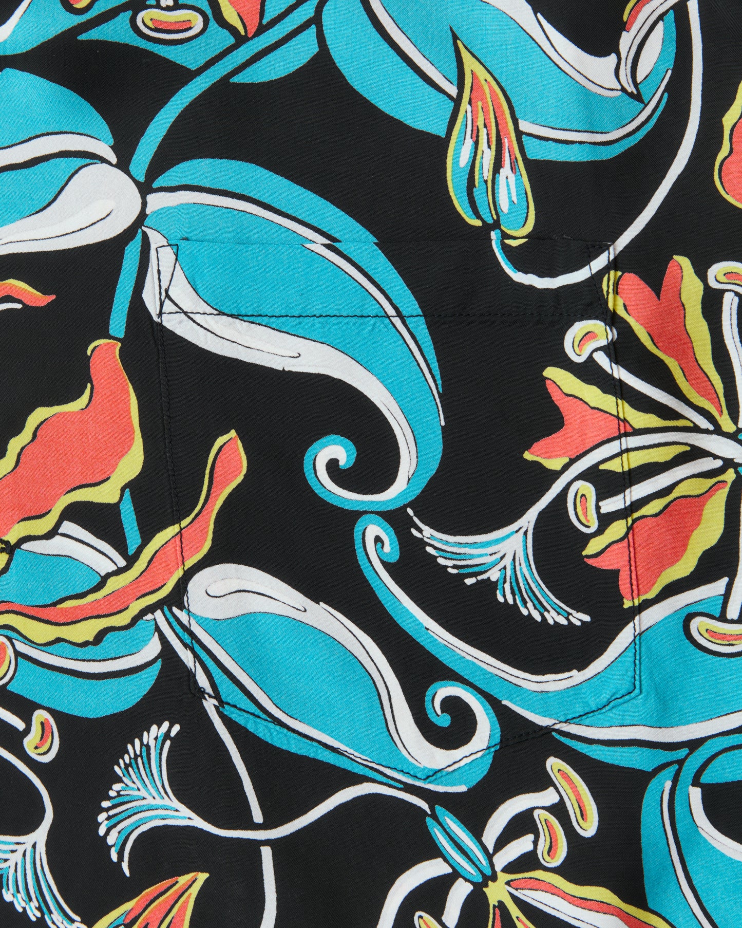 Sun Surf SS39619 Rayon Hawaiian Short Sleeve Shirt "Spider Lily"