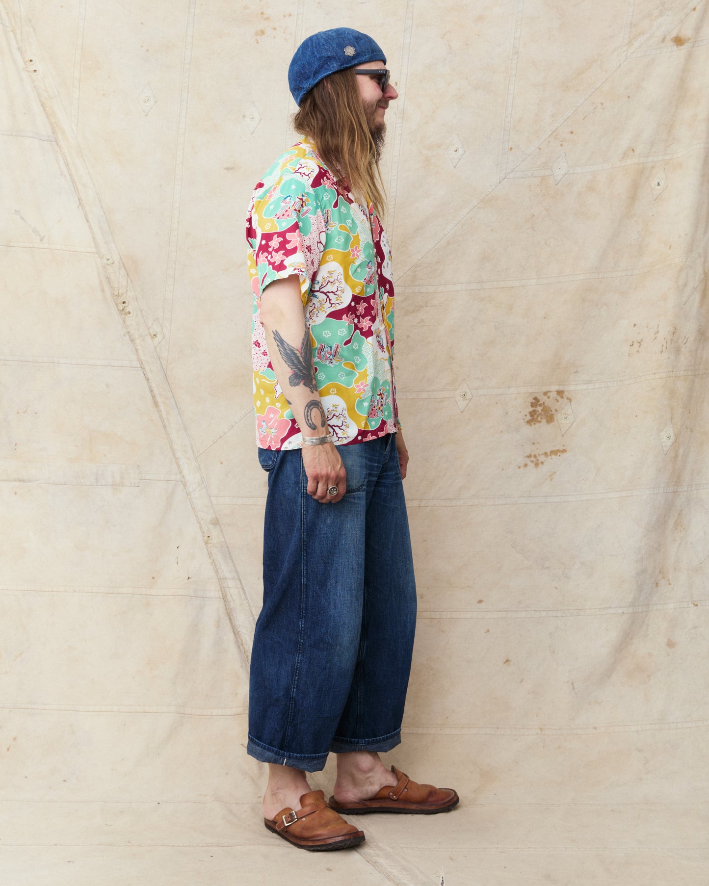 Sun Surf SS39624 Rayon Hawaiian Short Sleeve Shirt "Paradise Hula"