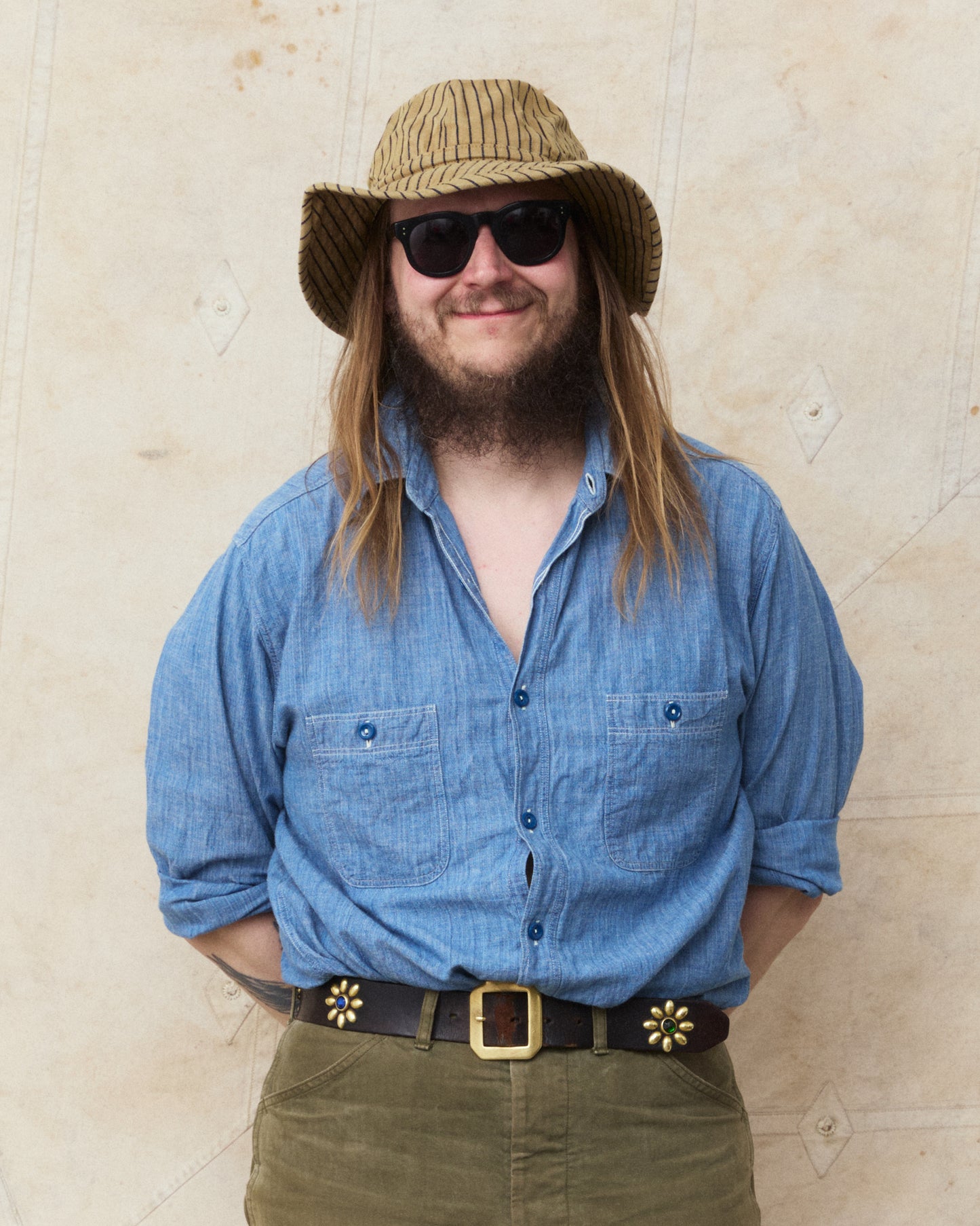 Indigofera Haisy Mae Hat Root Stripe