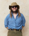 Indigofera Haisy Mae Hat Root Stripe