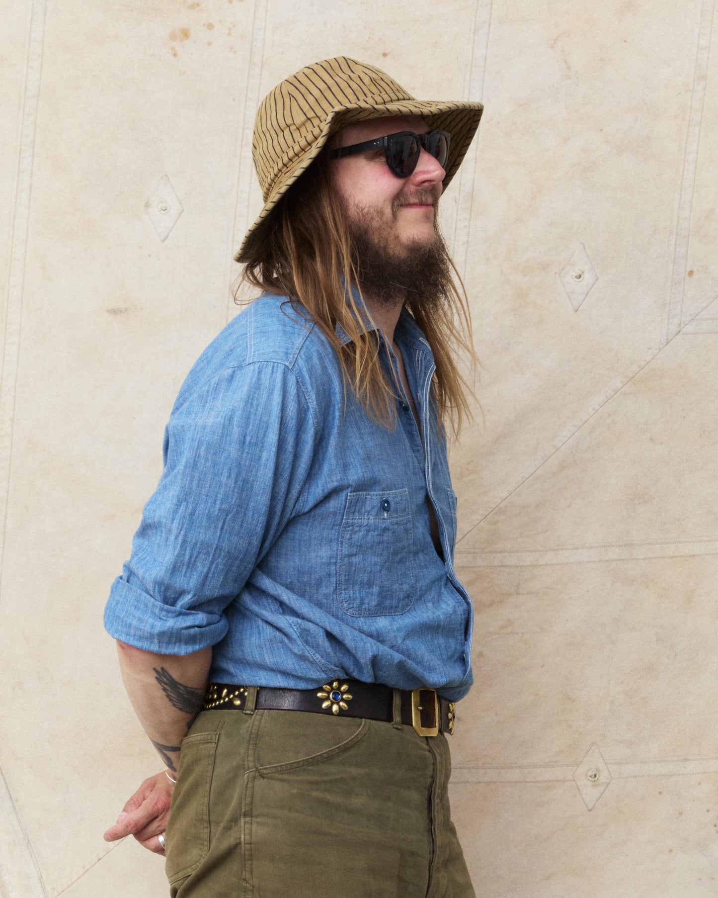 Indigofera Haisy Mae Hat Root Stripe