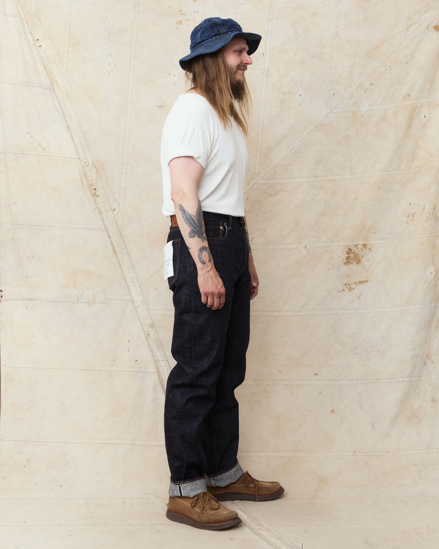 Omoto Denim 0611 15,5oz Slub-nep Denim Relaxed Fit Jeans