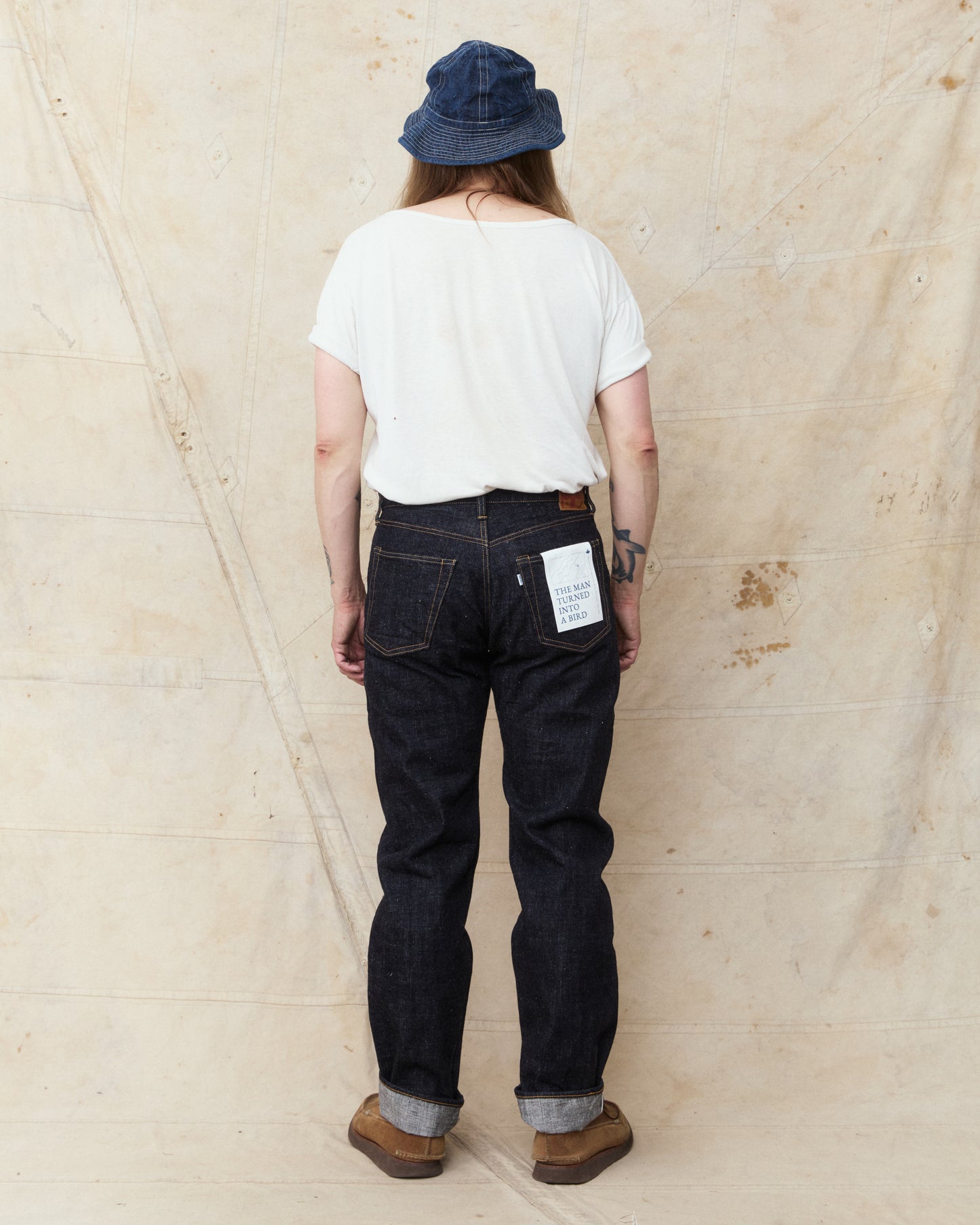 Omoto Denim 0611 15,5oz Slub-nep Denim Relaxed Fit Jeans