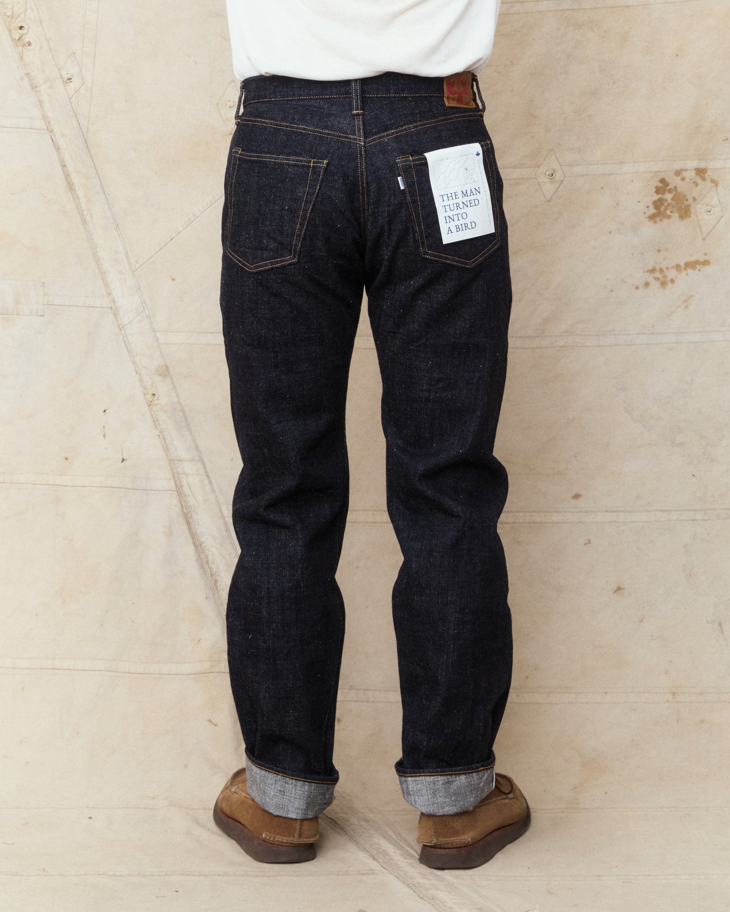 Omoto Denim 0611 15,5oz Slub-nep Denim Relaxed Fit Jeans