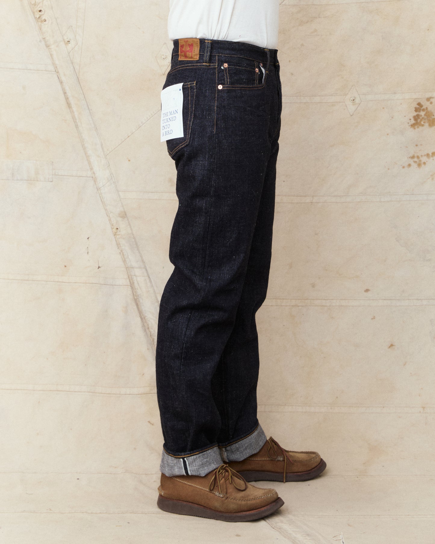 Omoto Denim 0611 15,5oz Slub-nep Denim Relaxed Fit Jeans