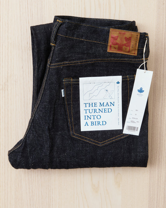 Omoto Denim 0611 15,5oz Slub-nep Denim Relaxed Fit Jeans