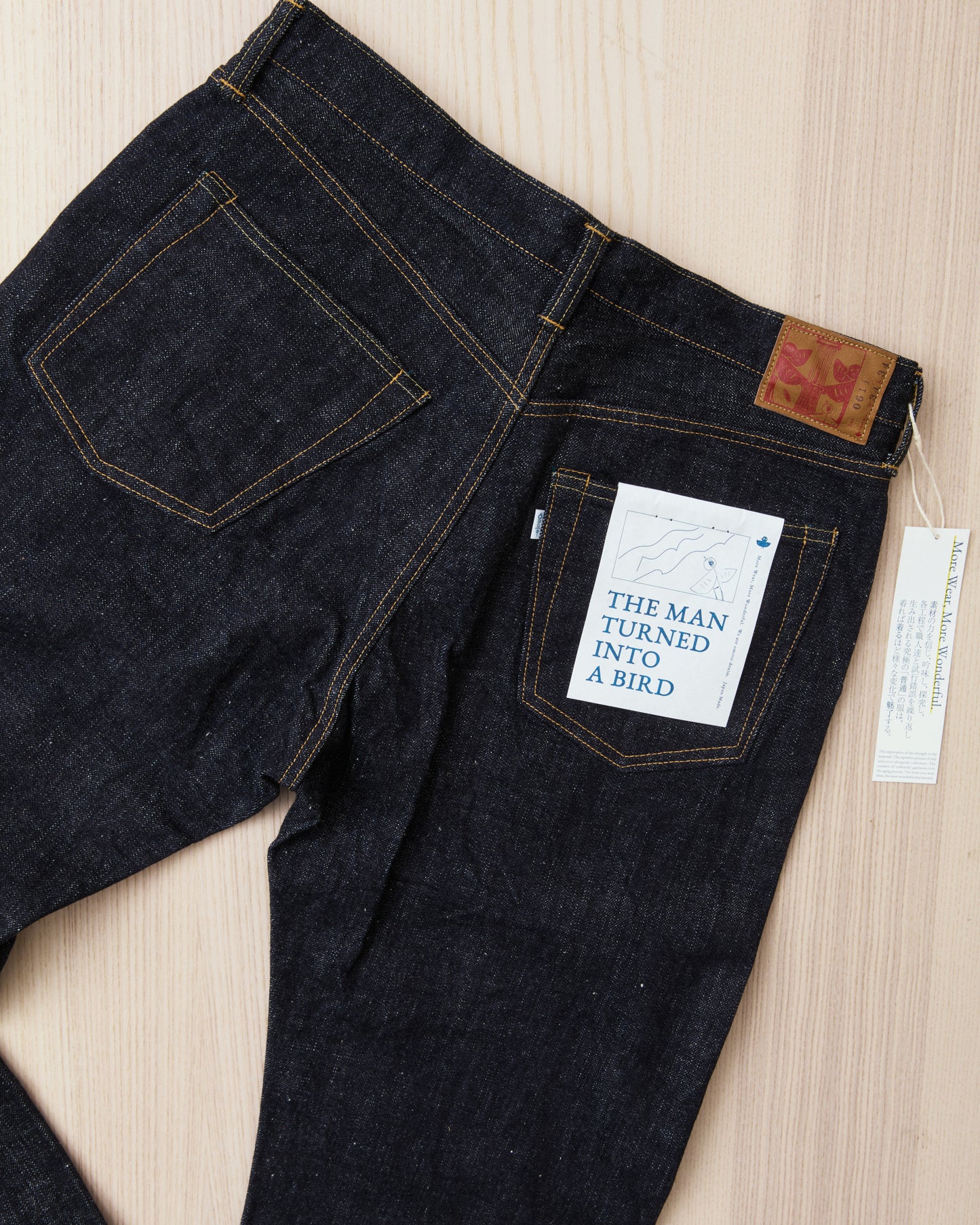 Omoto Denim 0611 15,5oz Slub-nep Denim Relaxed Fit Jeans