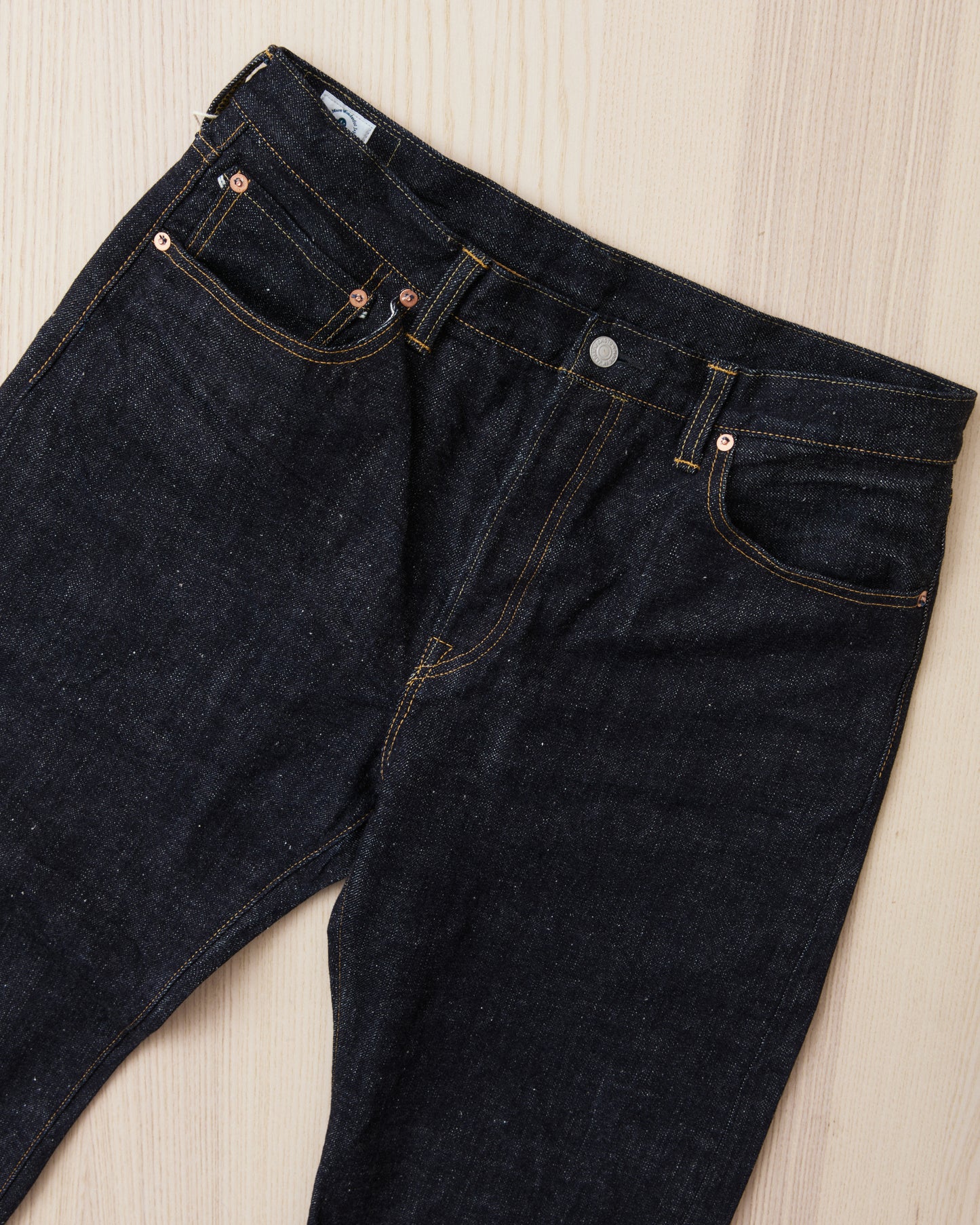 Omoto Denim 0611 15,5oz Slub-nep Denim Relaxed Fit Jeans