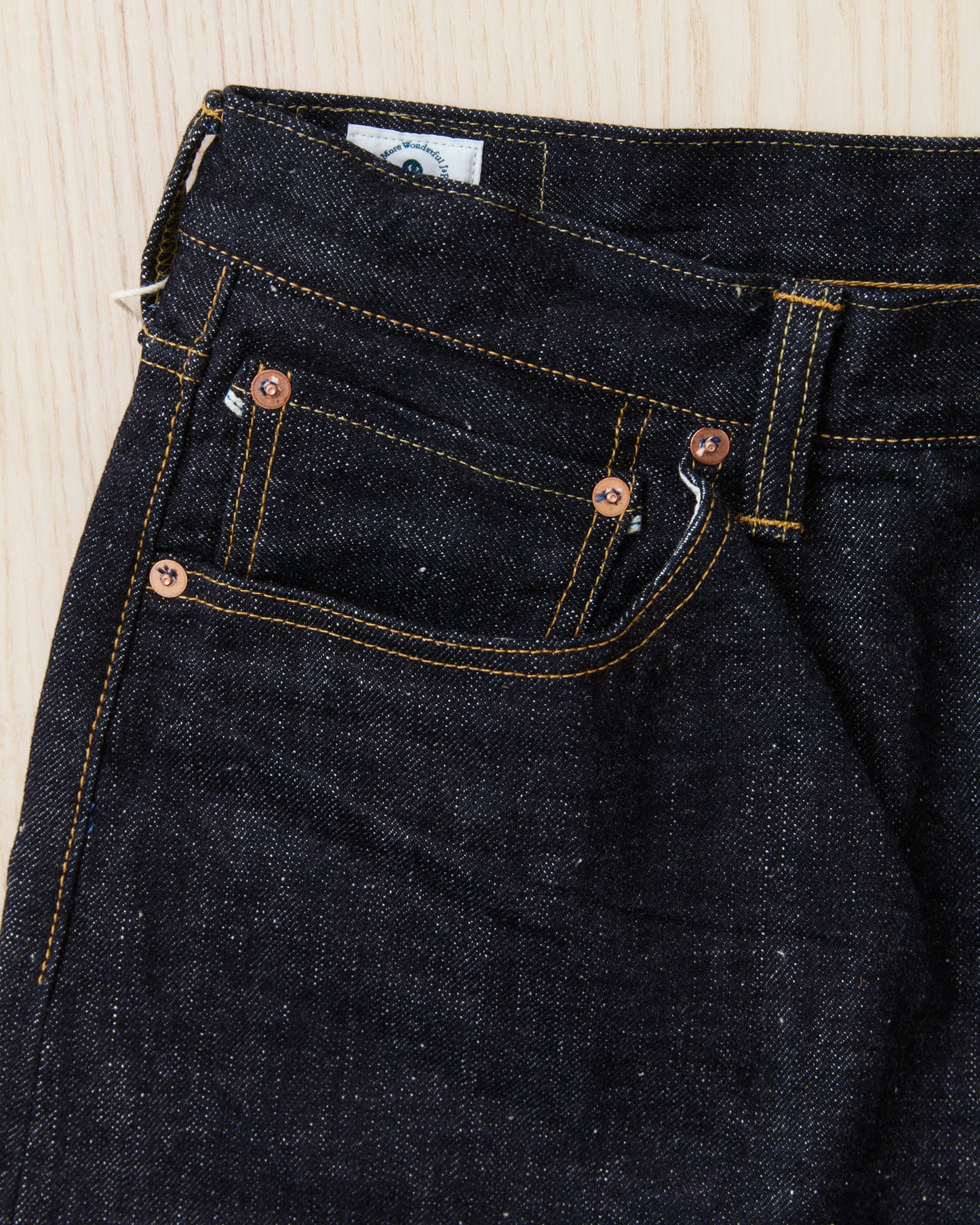 Omoto Denim 0611 15,5oz Slub-nep Denim Relaxed Fit Jeans
