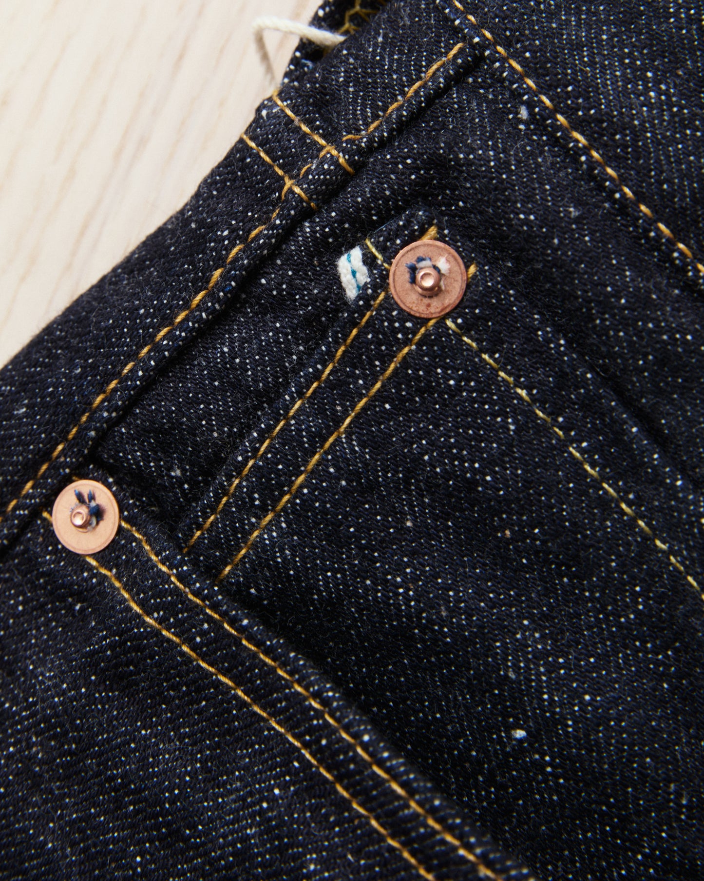 Omoto Denim 0611 15,5oz Slub-nep Denim Relaxed Fit Jeans