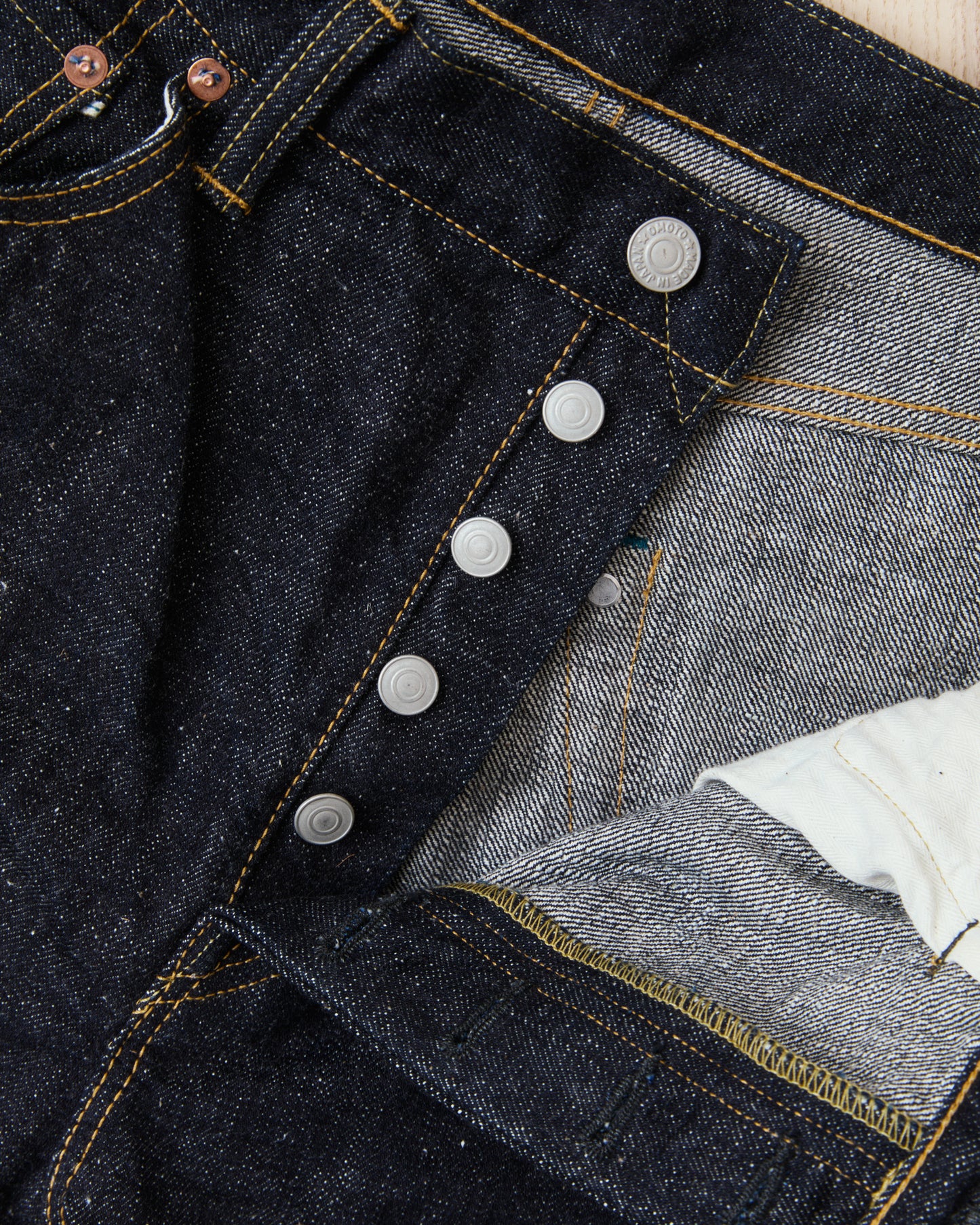 Omoto Denim 0611 15,5oz Slub-nep Denim Relaxed Fit Jeans