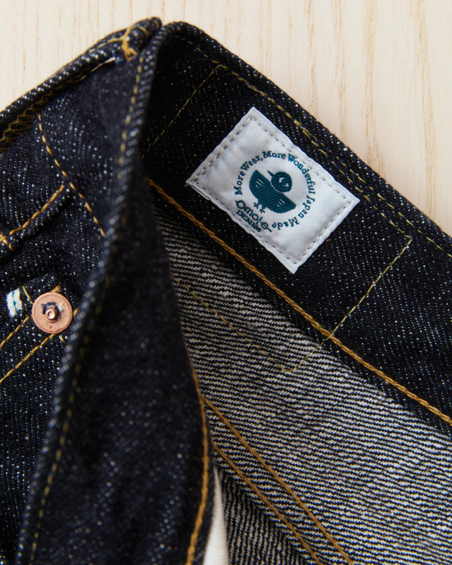 Omoto Denim 0611 15,5oz Slub-nep Denim Relaxed Fit Jeans