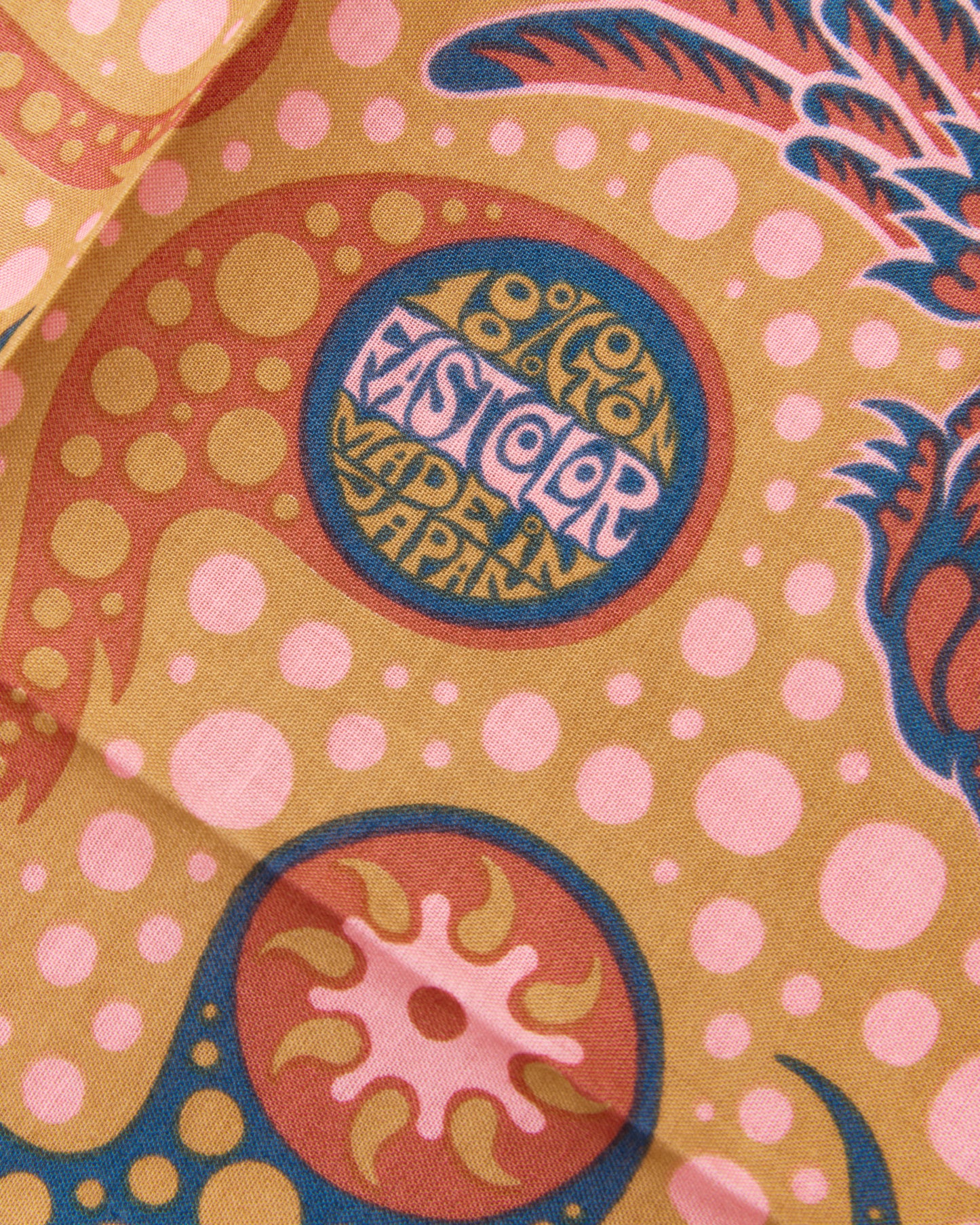 Indigofera Gryphon Bandana Pink / Beige