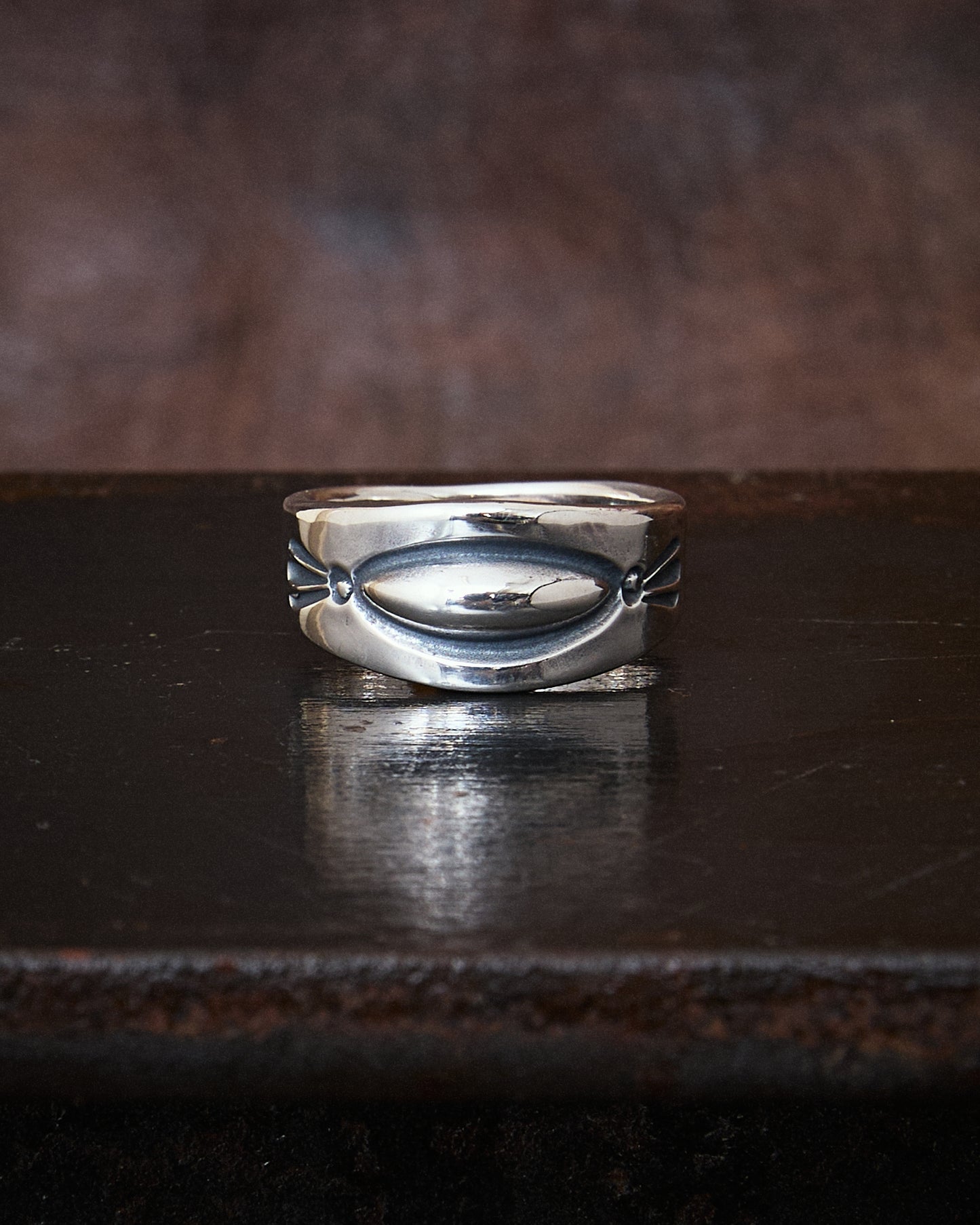 Larry Smith Repousse Ring RG-0088