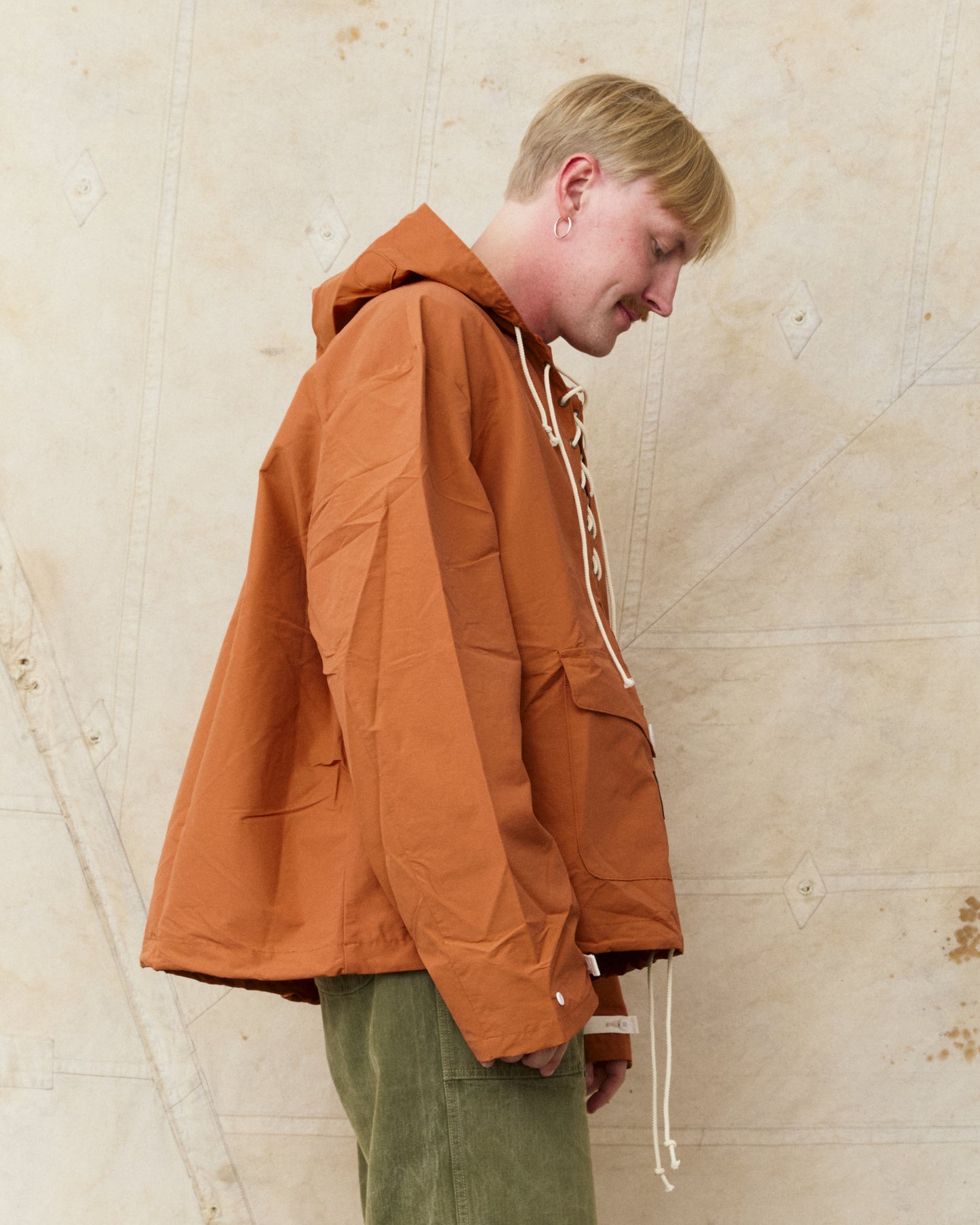 Bryceland's The Bryce-Down Label Foul Weather Anorak Orange