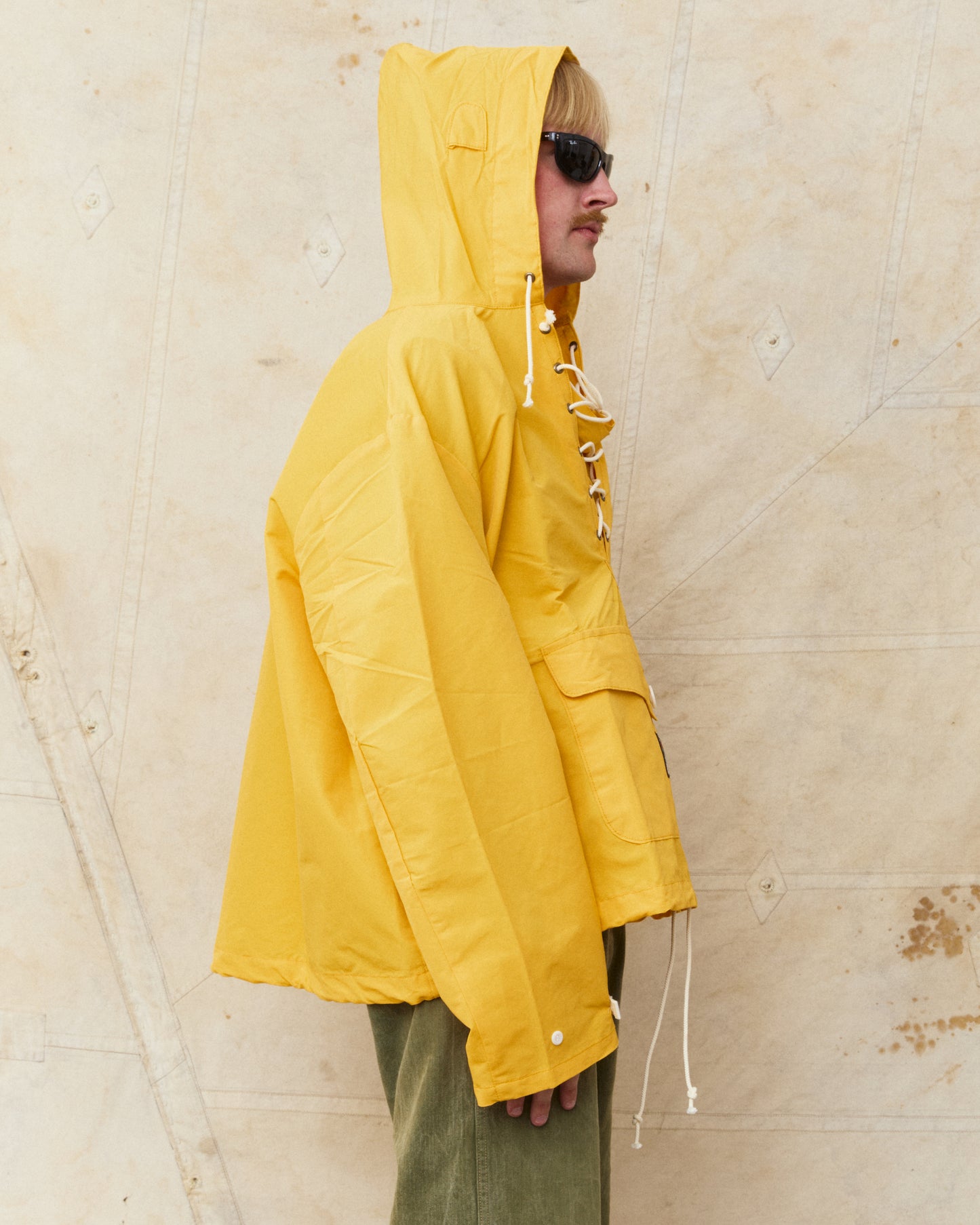 Bryceland's The Bryce-Down Label Foul Weather Anorak Yellow