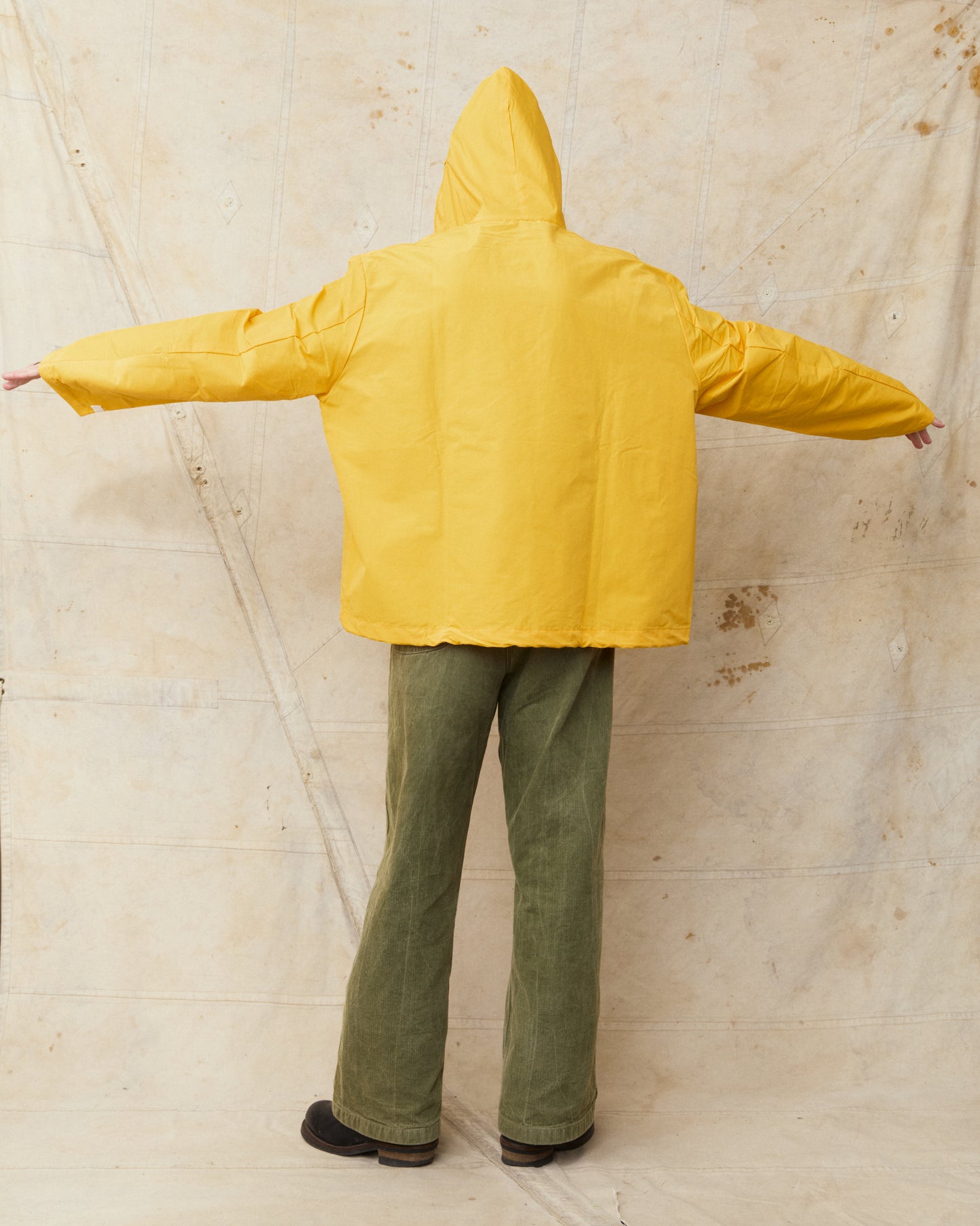 Bryceland's The Bryce-Down Label Foul Weather Anorak Yellow