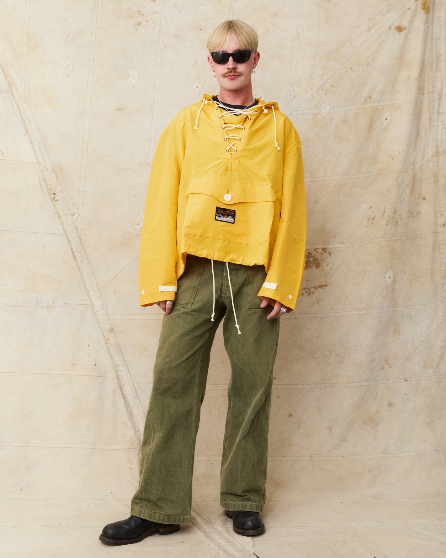 Bryceland's The Bryce-Down Label Foul Weather Anorak Yellow