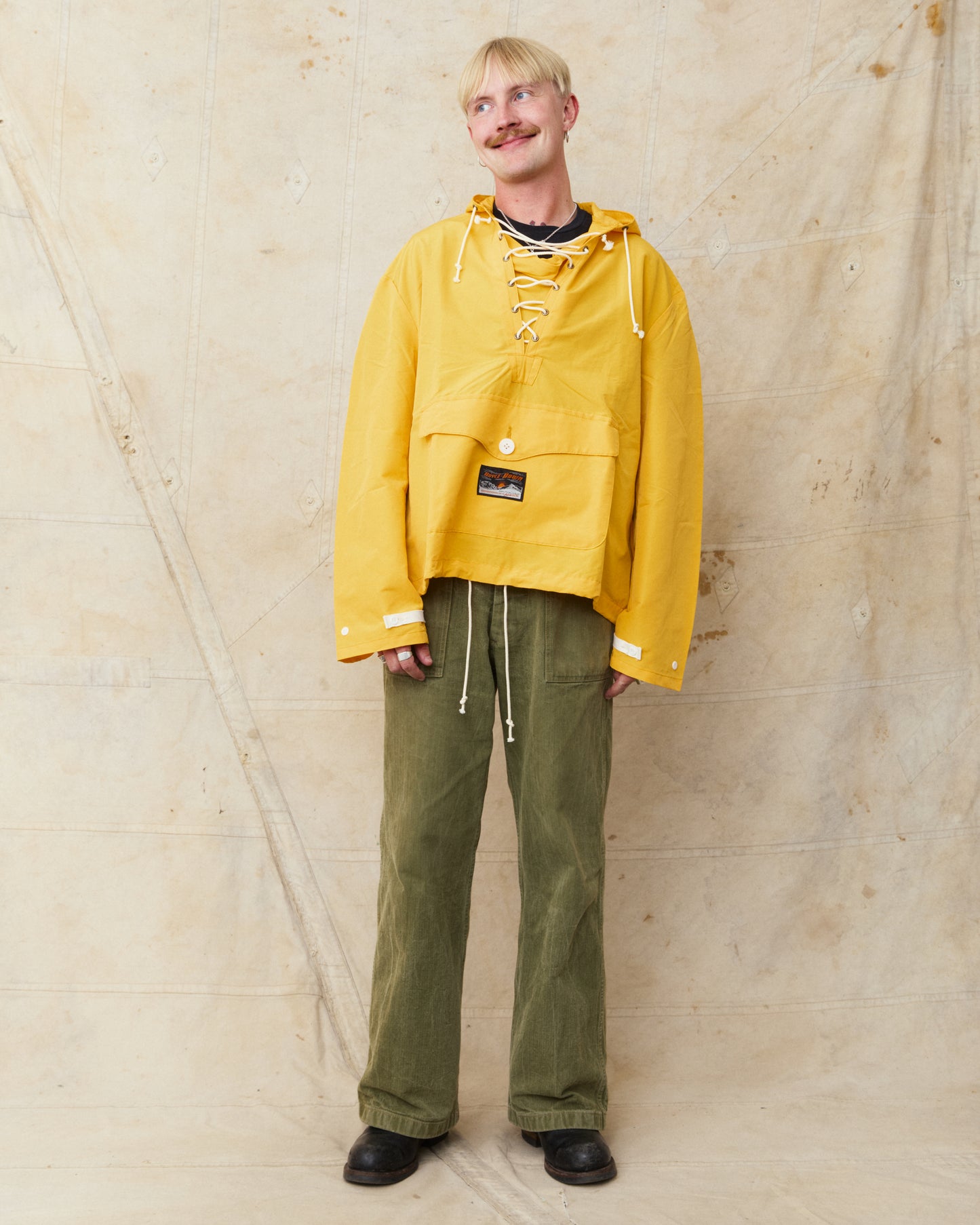 Bryceland's The Bryce-Down Label Foul Weather Anorak Yellow