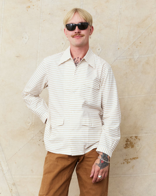 Bryceland's The Baseball Label Cabana Shirt II Yellow Stripe