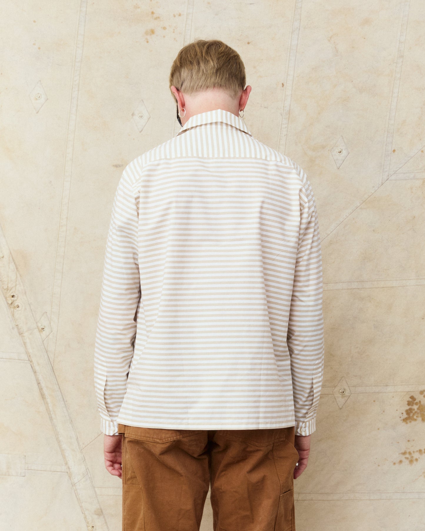 Bryceland's The Baseball Label Cabana Shirt II Yellow Stripe
