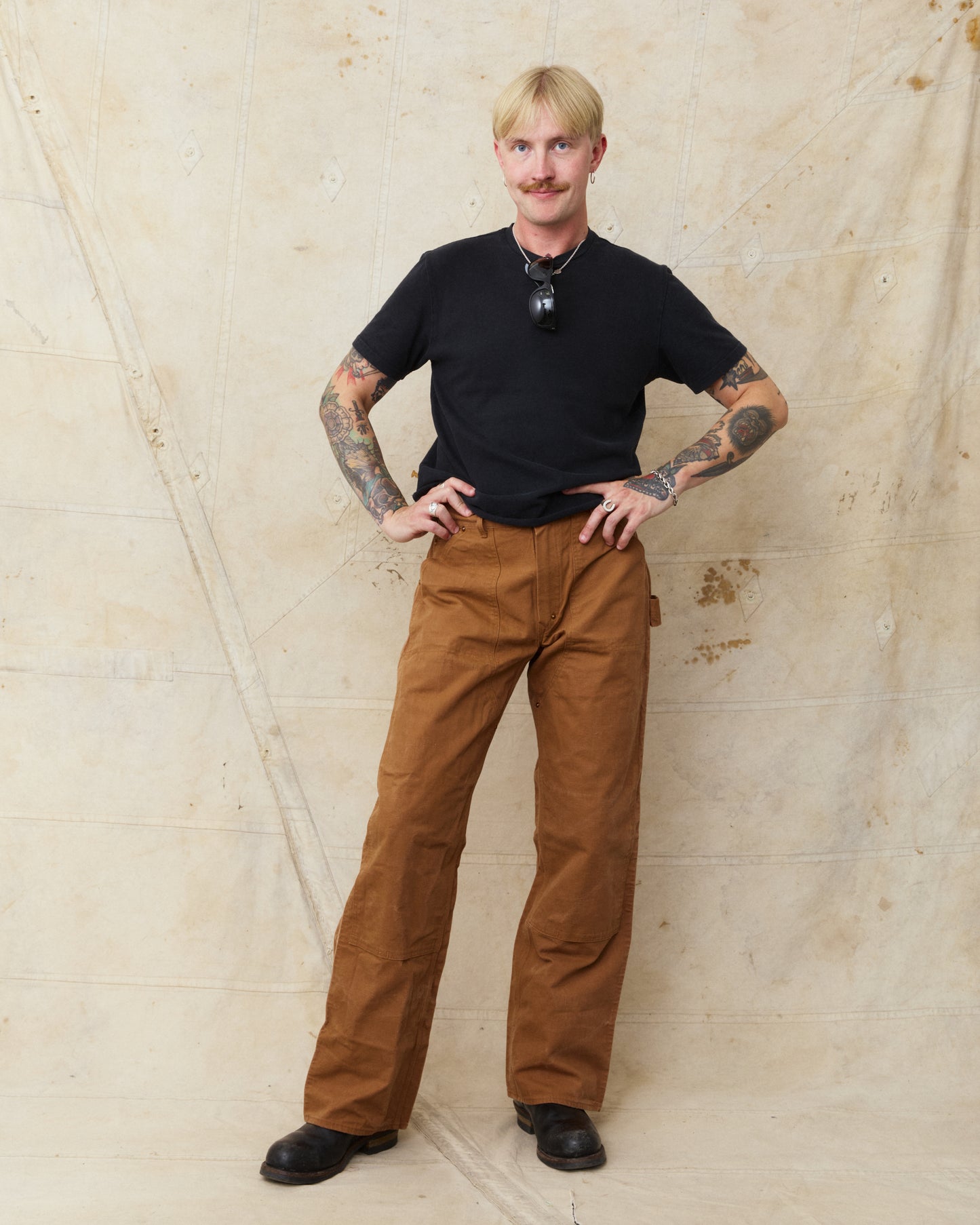 Bryceland's The Bryce-Alls Label Double Knee Pants Duck Brown