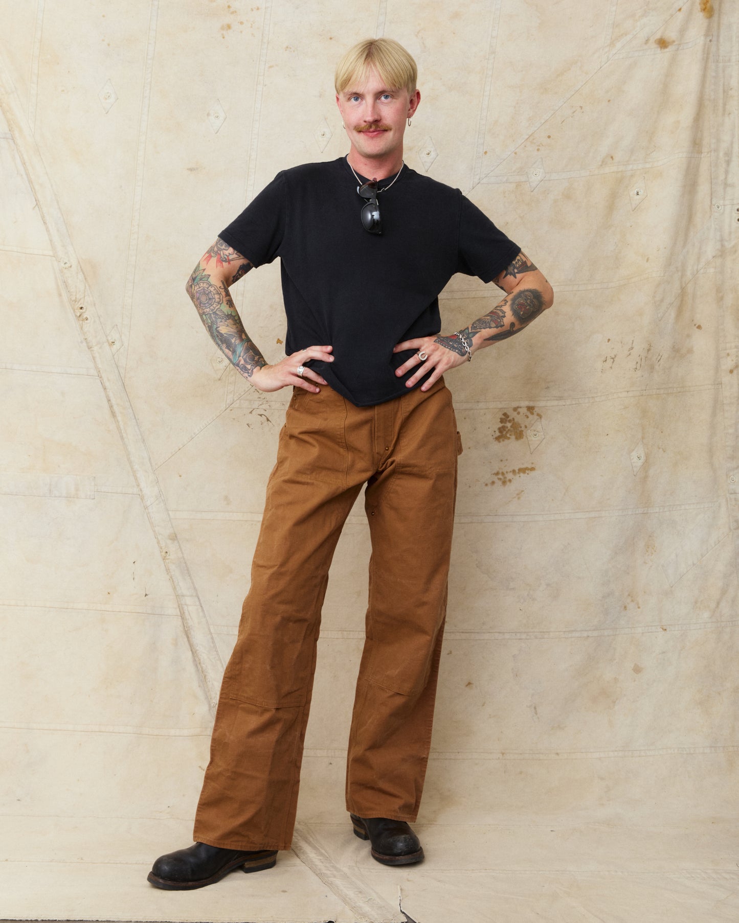 Bryceland's The Bryce-Alls Label Double Knee Pants Duck Brown