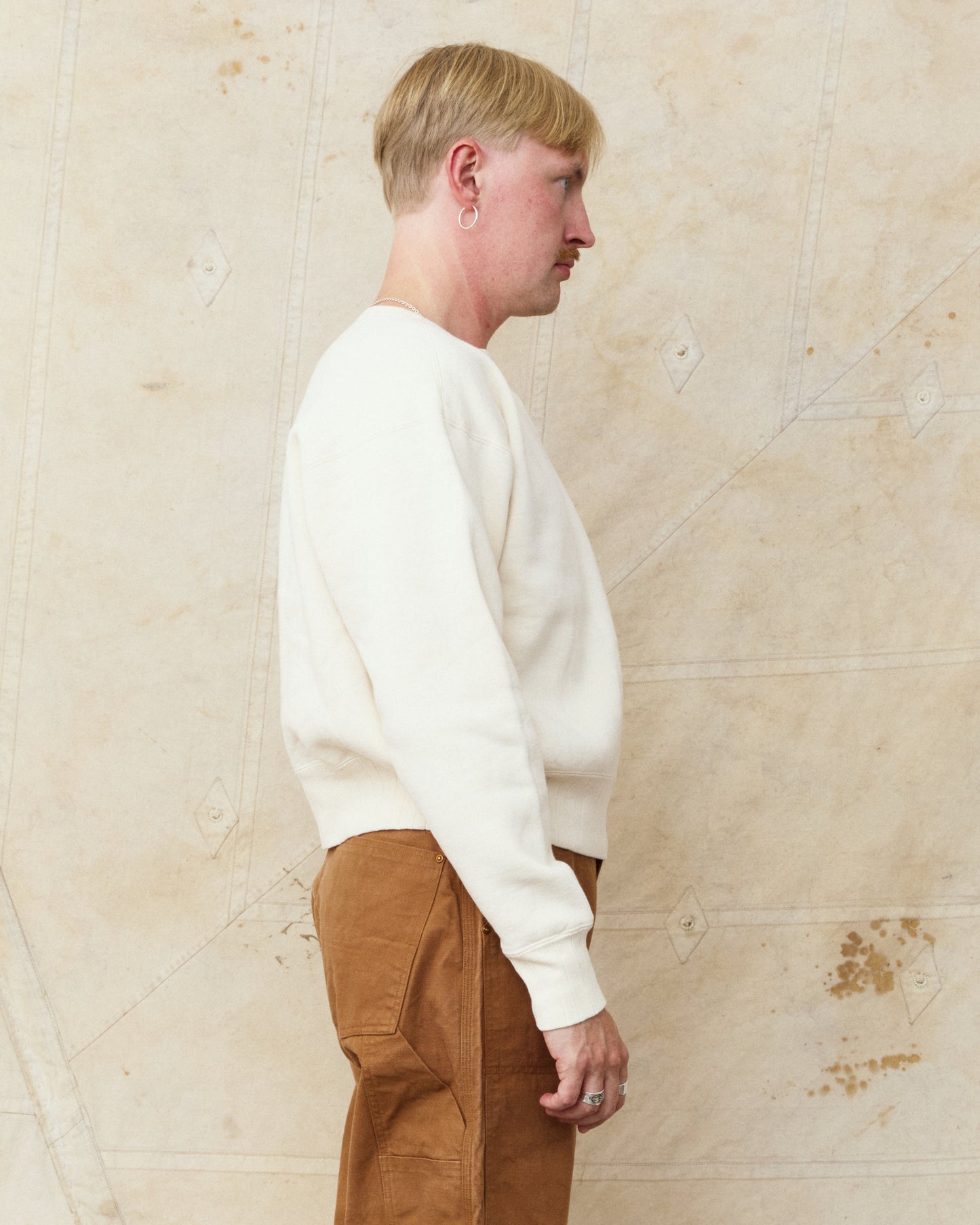 Bryceland's Crewneck Sweatshirt Ecru