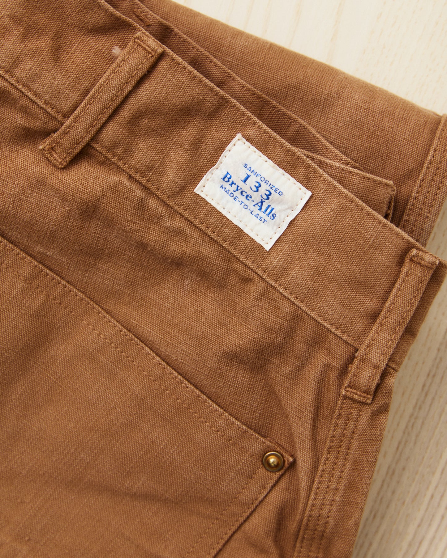 Bryceland's The Bryce-Alls Label Double Knee Pants Duck Brown