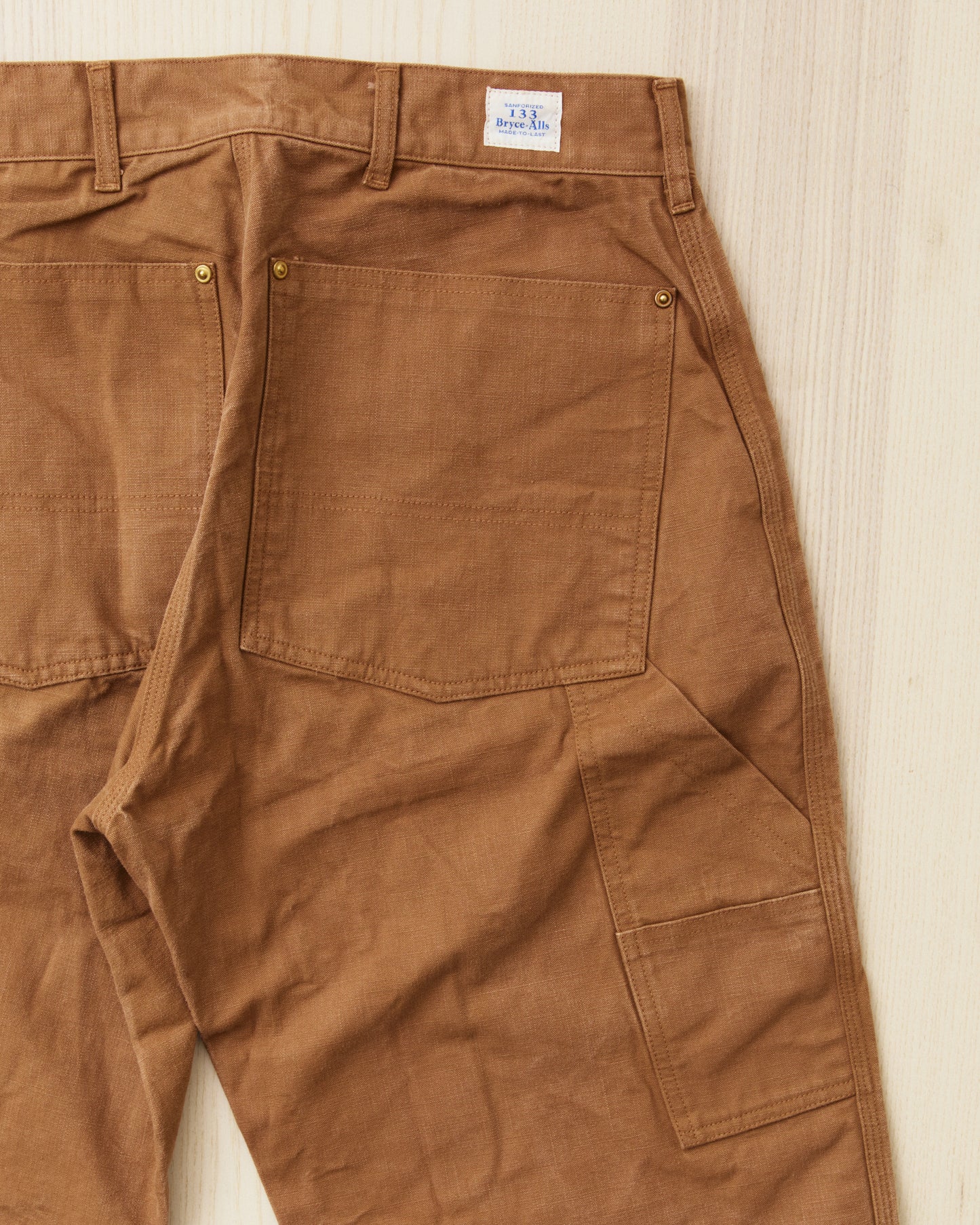 Bryceland's The Bryce-Alls Label Double Knee Pants Duck Brown