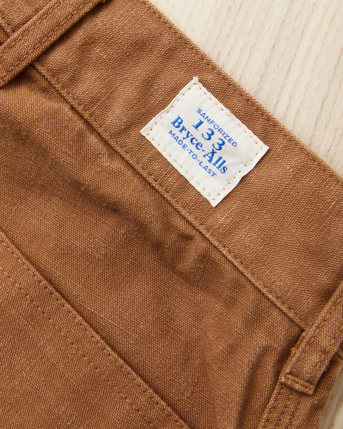 Bryceland's The Bryce-Alls Label Double Knee Pants Duck Brown