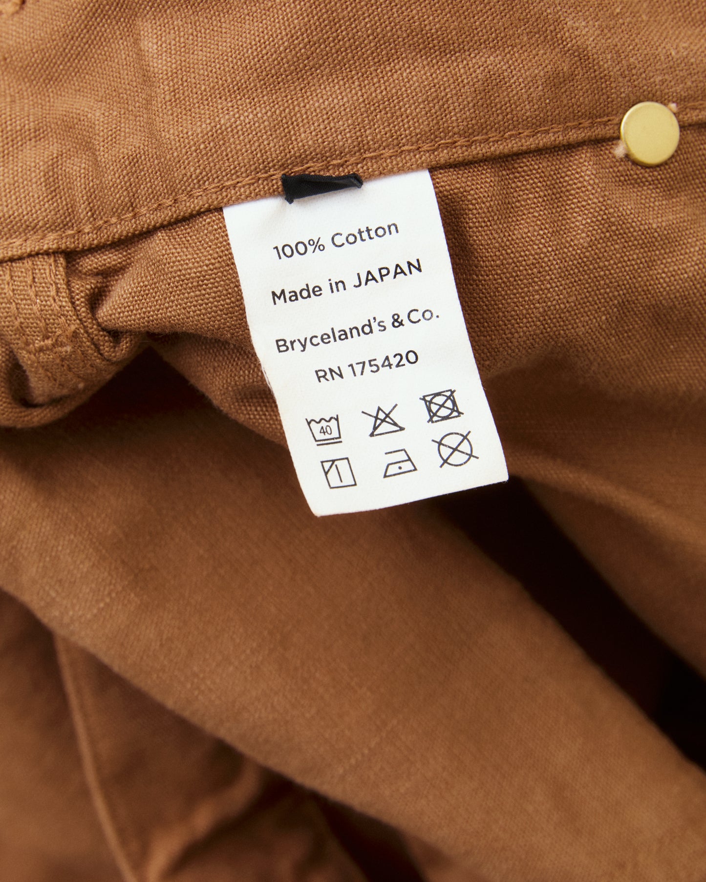 Bryceland's The Bryce-Alls Label Double Knee Pants Duck Brown