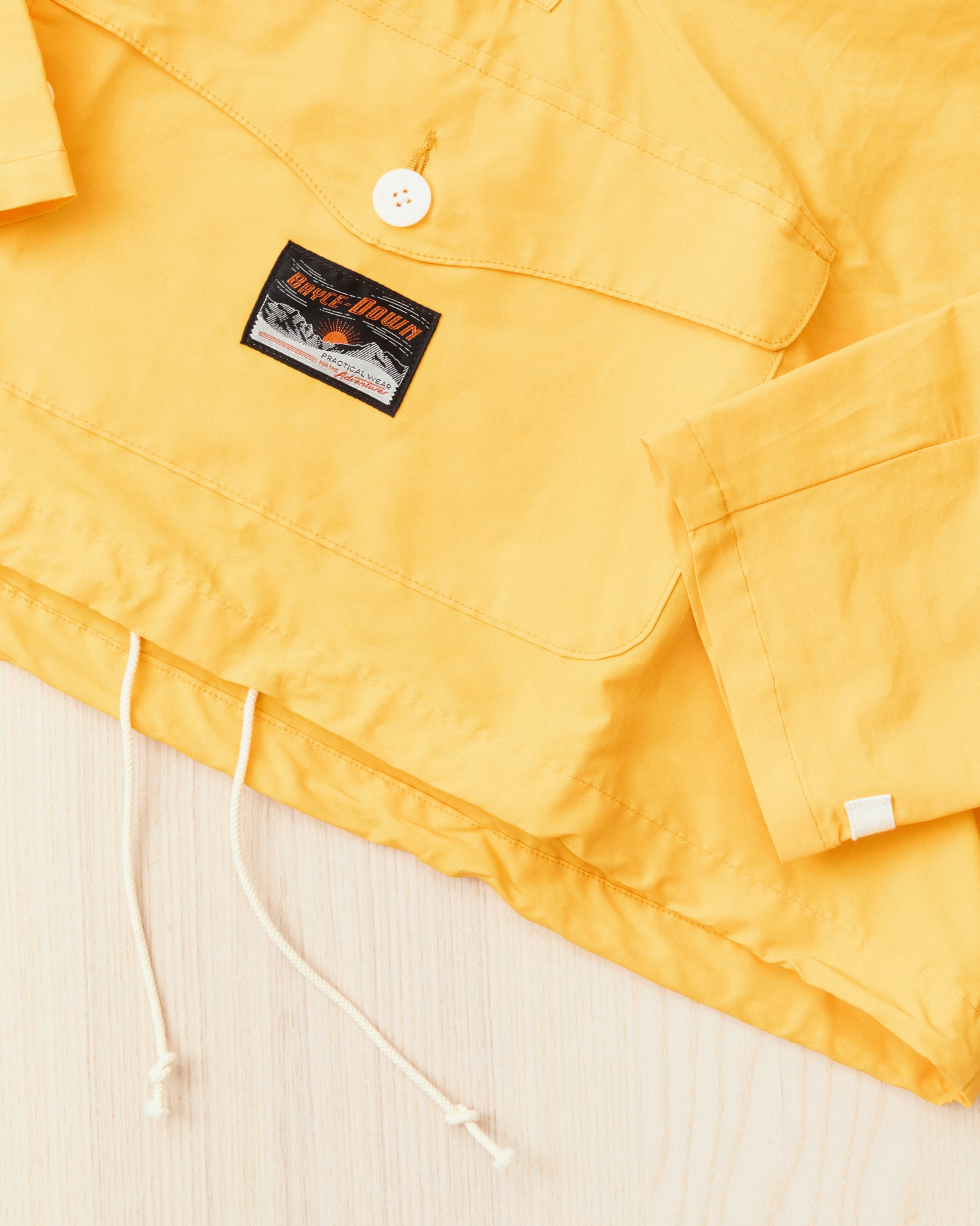 Bryceland's The Bryce-Down Label Foul Weather Anorak Yellow