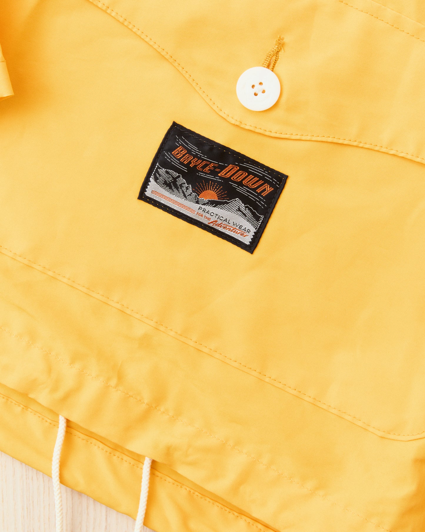 Bryceland's The Bryce-Down Label Foul Weather Anorak Yellow