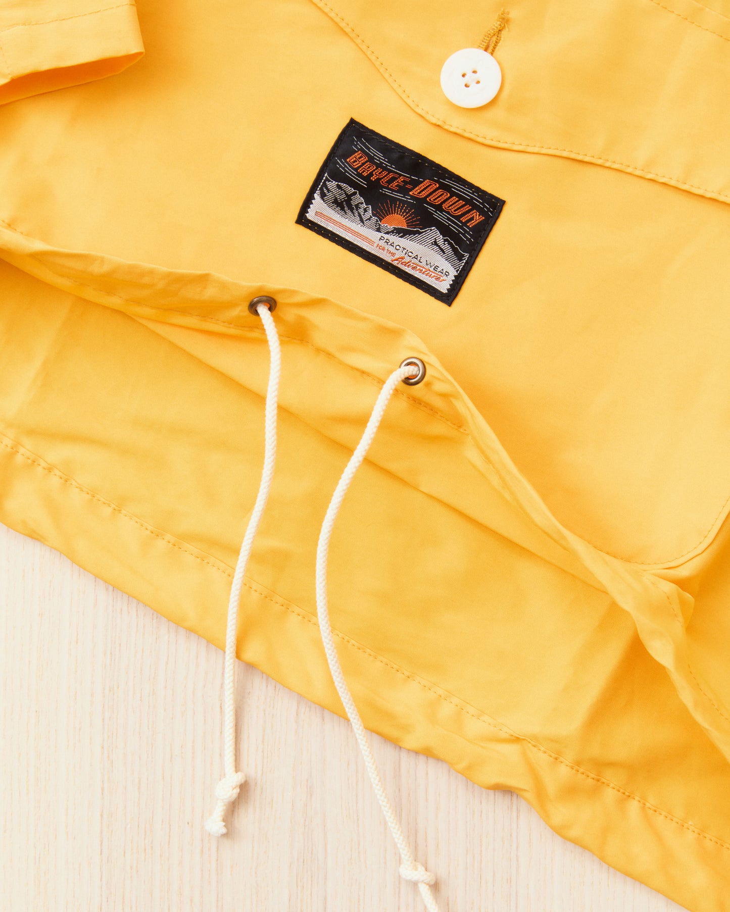 Bryceland's The Bryce-Down Label Foul Weather Anorak Yellow