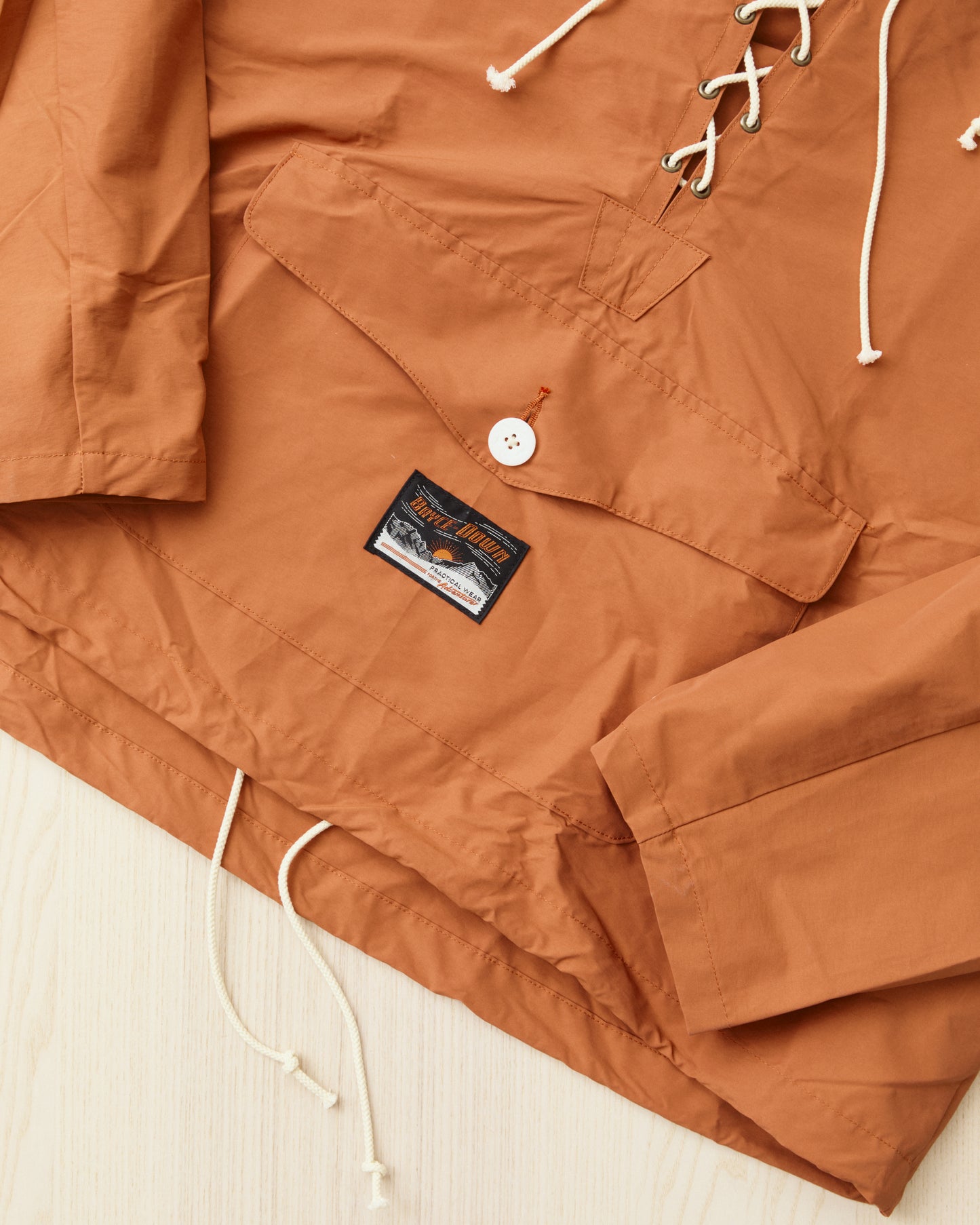 Bryceland's The Bryce-Down Label Foul Weather Anorak Orange