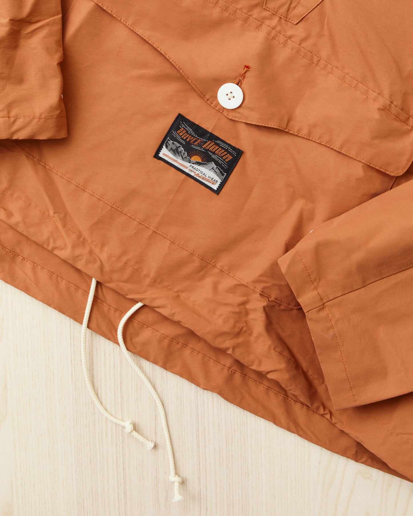 Bryceland's The Bryce-Down Label Foul Weather Anorak Orange