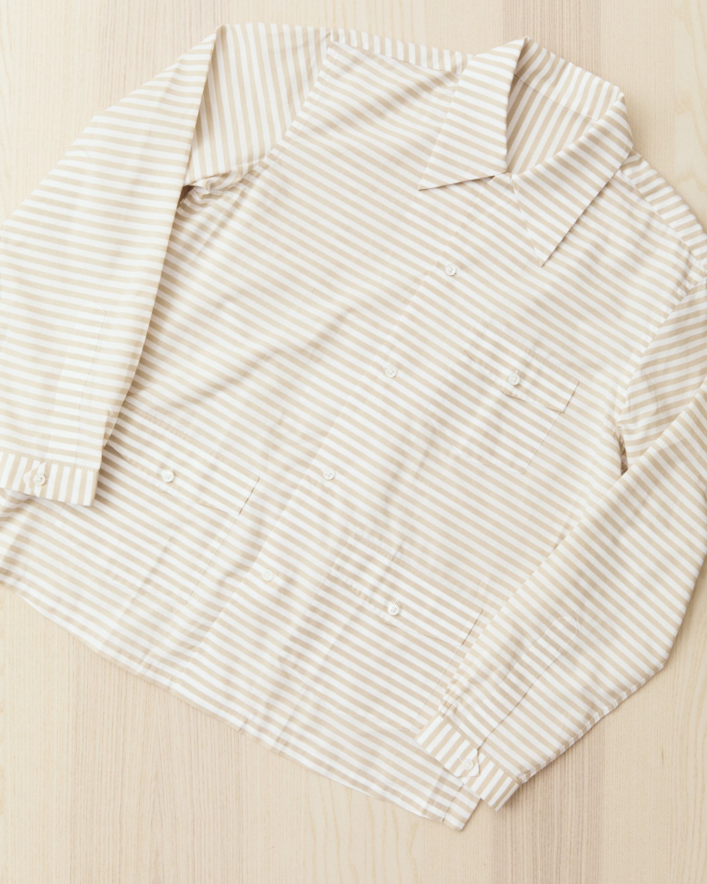 Bryceland's The Baseball Label Cabana Shirt II Yellow Stripe