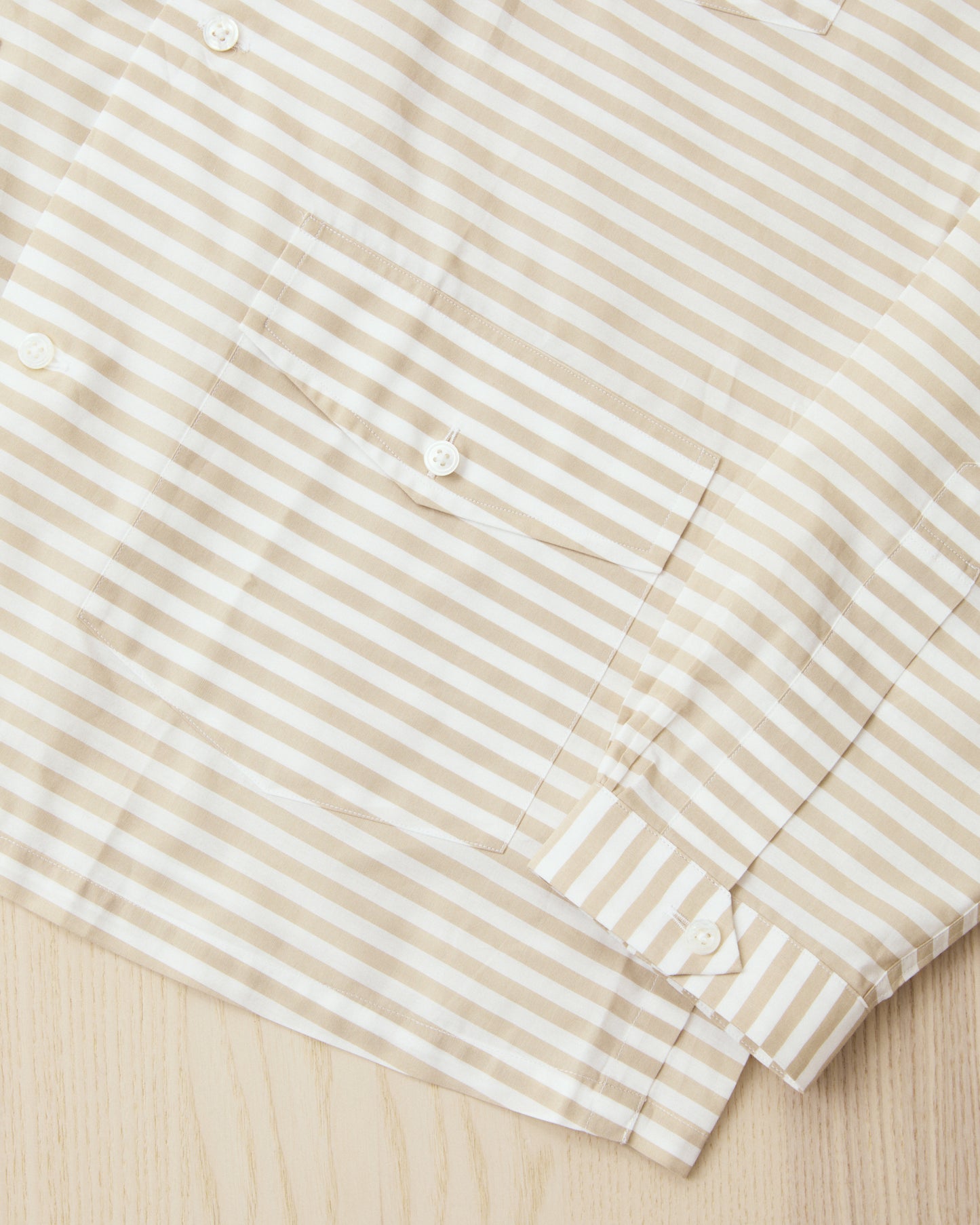 Bryceland's The Baseball Label Cabana Shirt II Yellow Stripe
