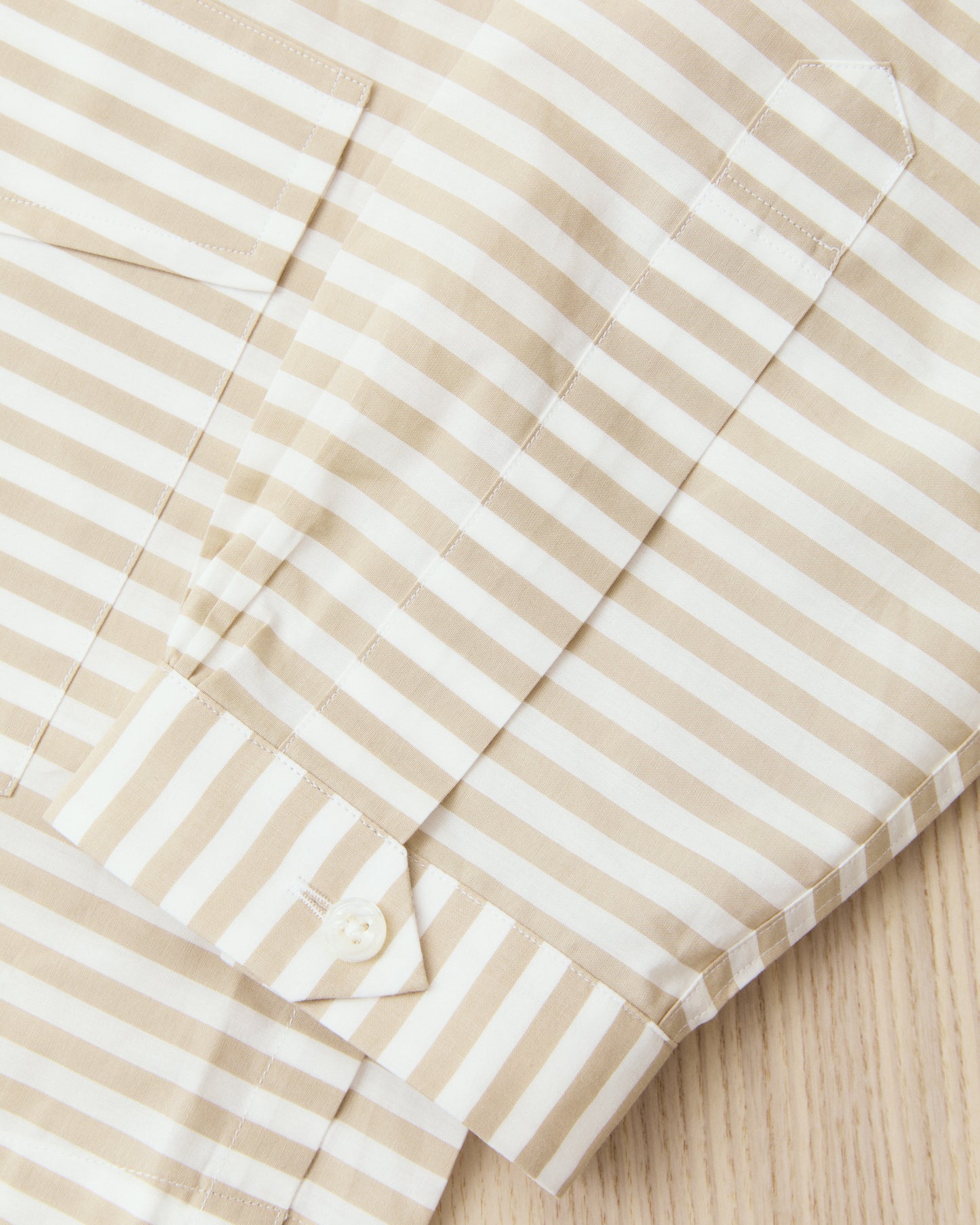 Bryceland's The Baseball Label Cabana Shirt II Yellow Stripe