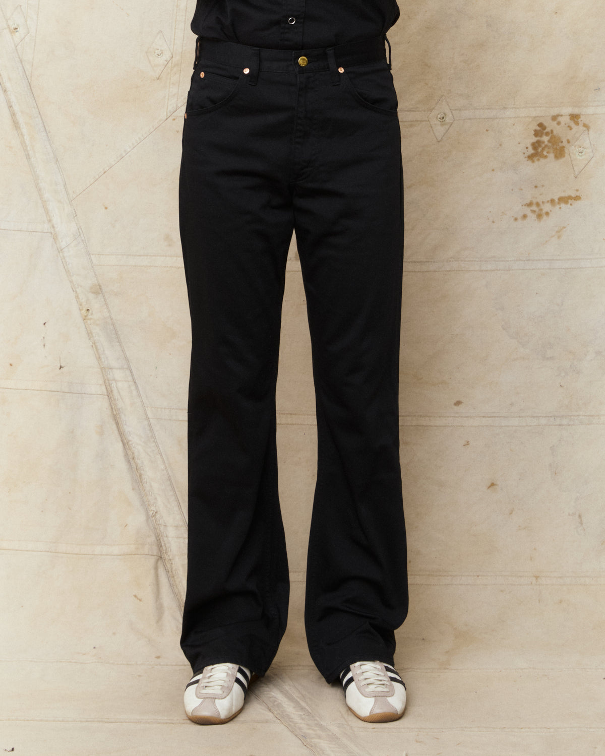 Bryceland's The Cowboy Label 893 Bootcut Jeans Black Sateen