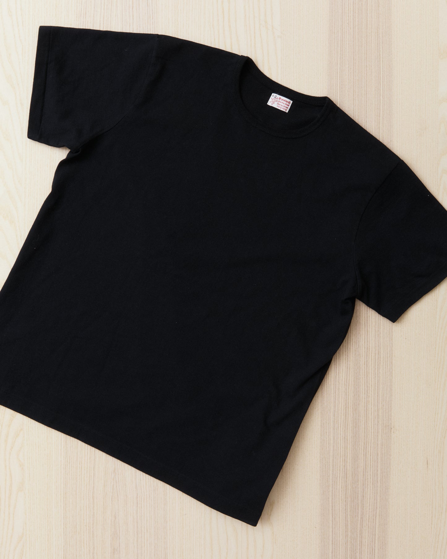 Bryceland's The Baseball Label Crewneck Tee Black