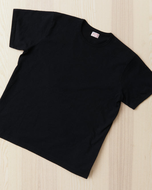 Bryceland's The Baseball Label Crewneck Tee Black