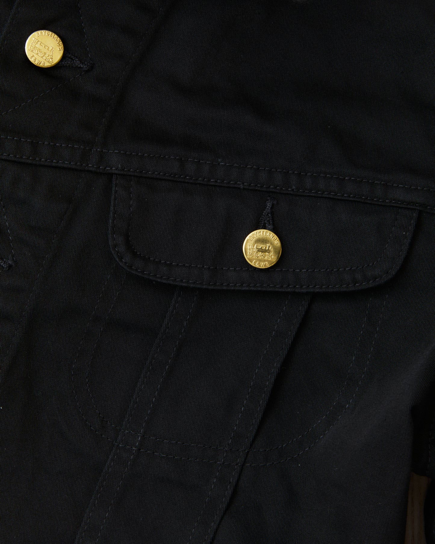 Bryceland's The Cowboy Label Cash Jacket Black