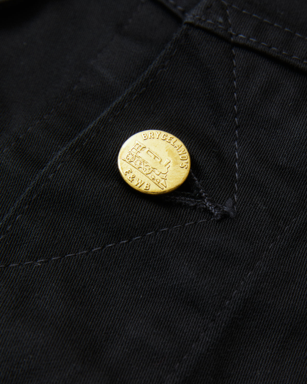 Bryceland's The Cowboy Label Cash Jacket Black