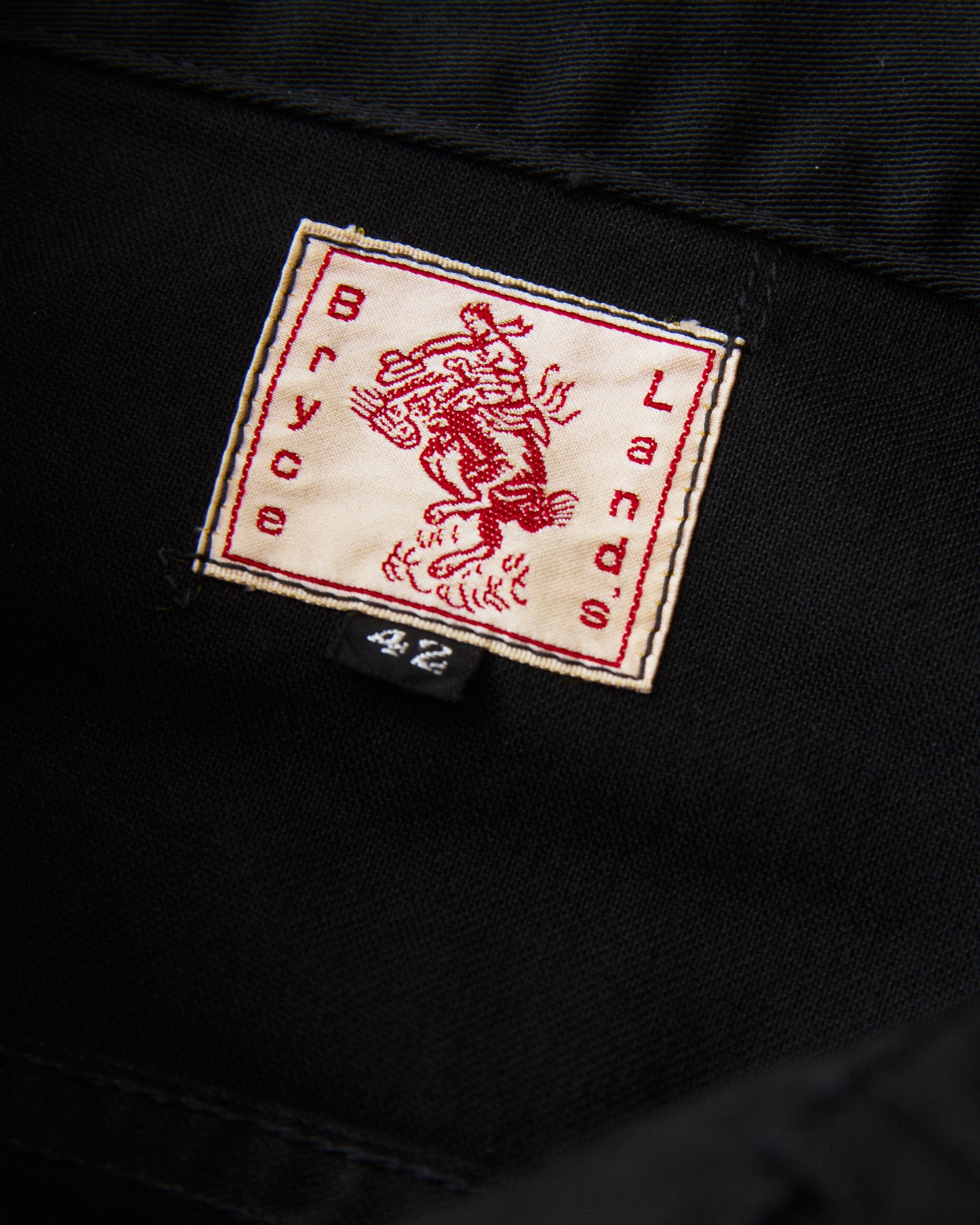 Bryceland's The Cowboy Label Cash Jacket Black