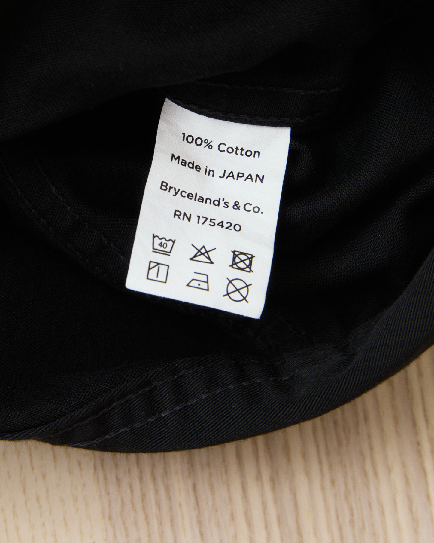 Bryceland's The Cowboy Label Cash Jacket Black
