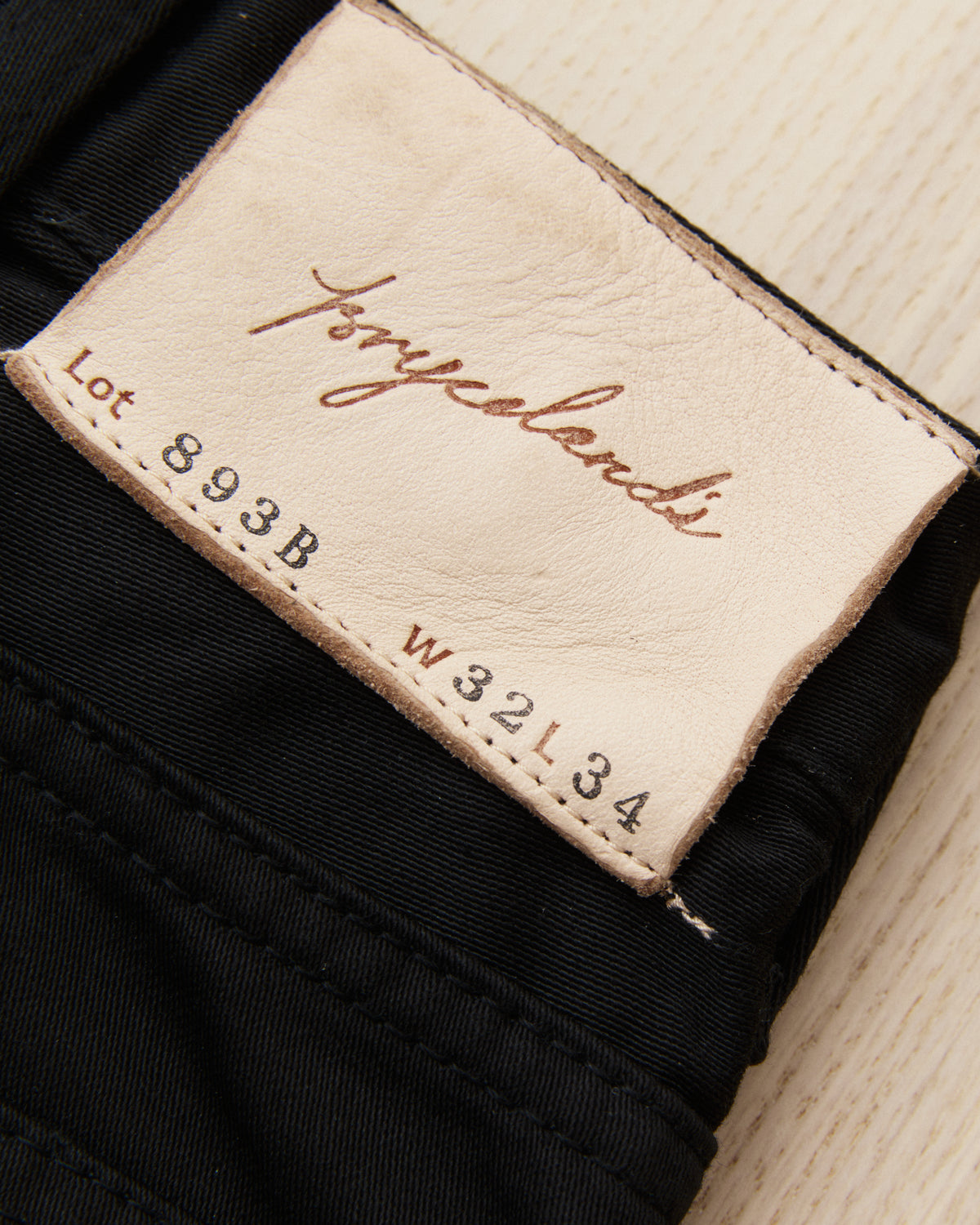 Bryceland's The Cowboy Label 893 Bootcut Jeans Black Sateen