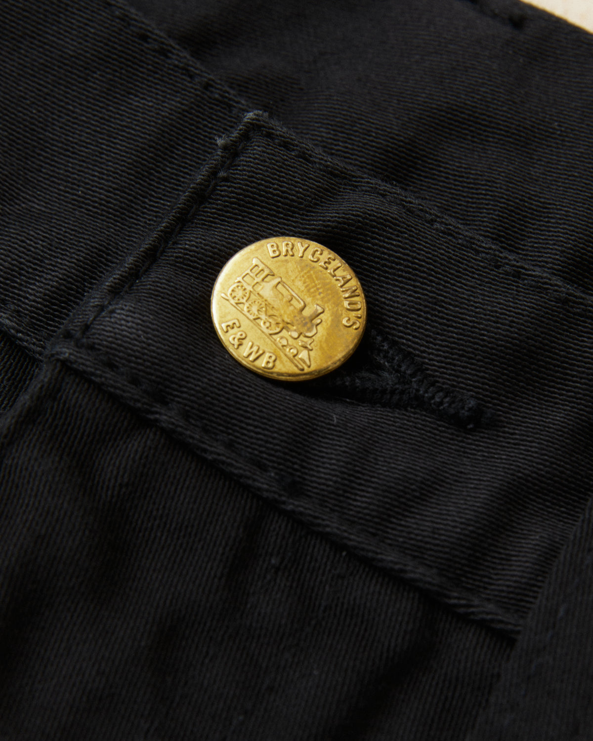 Bryceland's The Cowboy Label 893 Bootcut Jeans Black Sateen